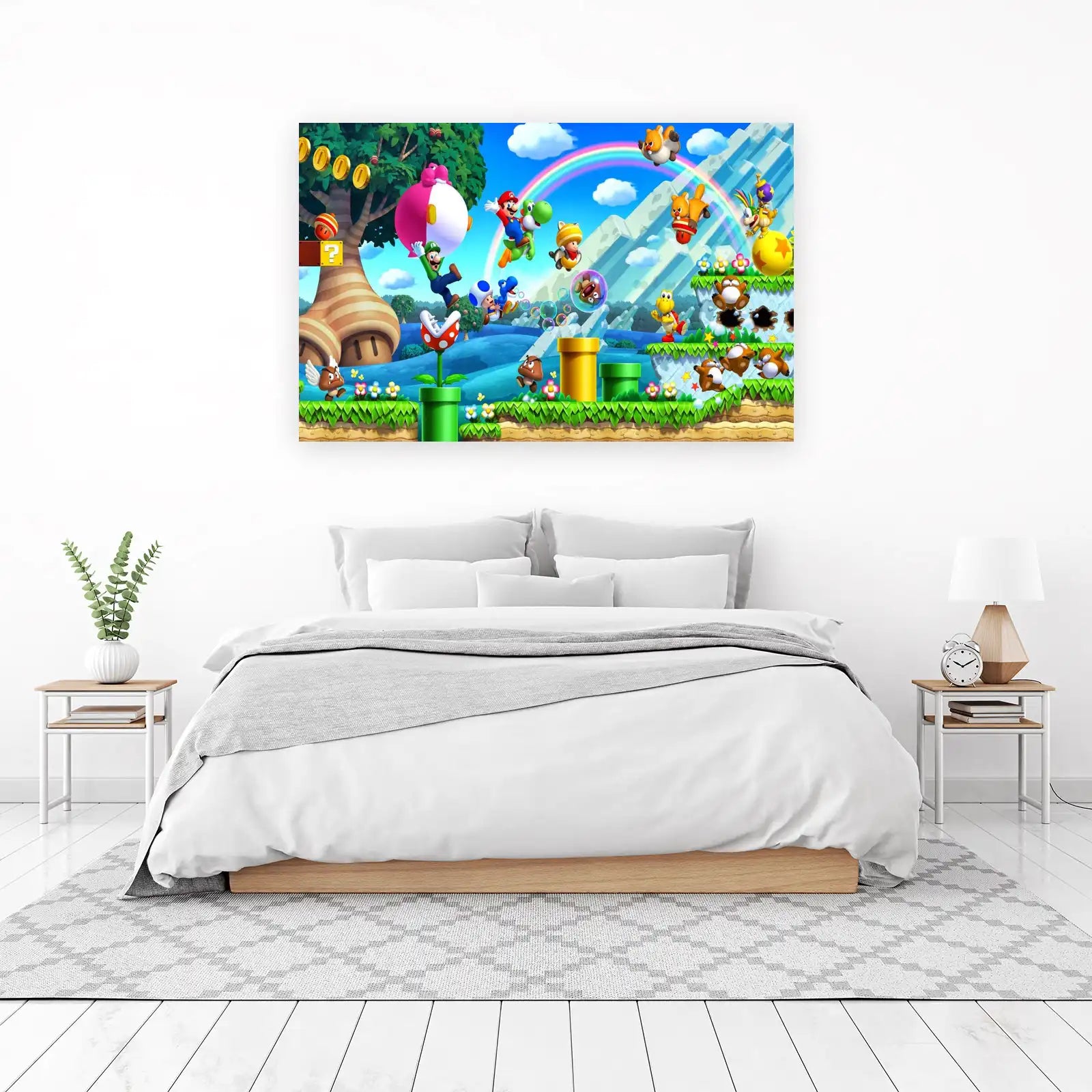 Super Mario World Adventure Wall Art