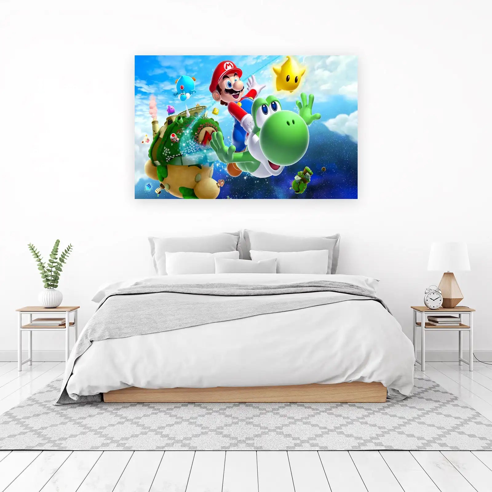 Super Mario Galaxy Adventure Wall Art
