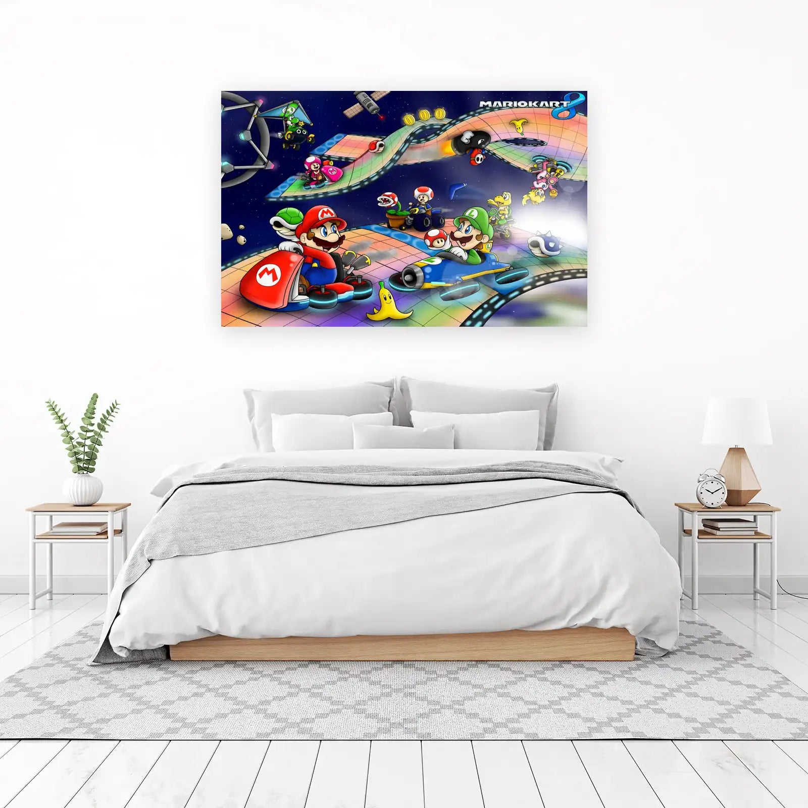 Mario Kart 8 Space Race Wall Art