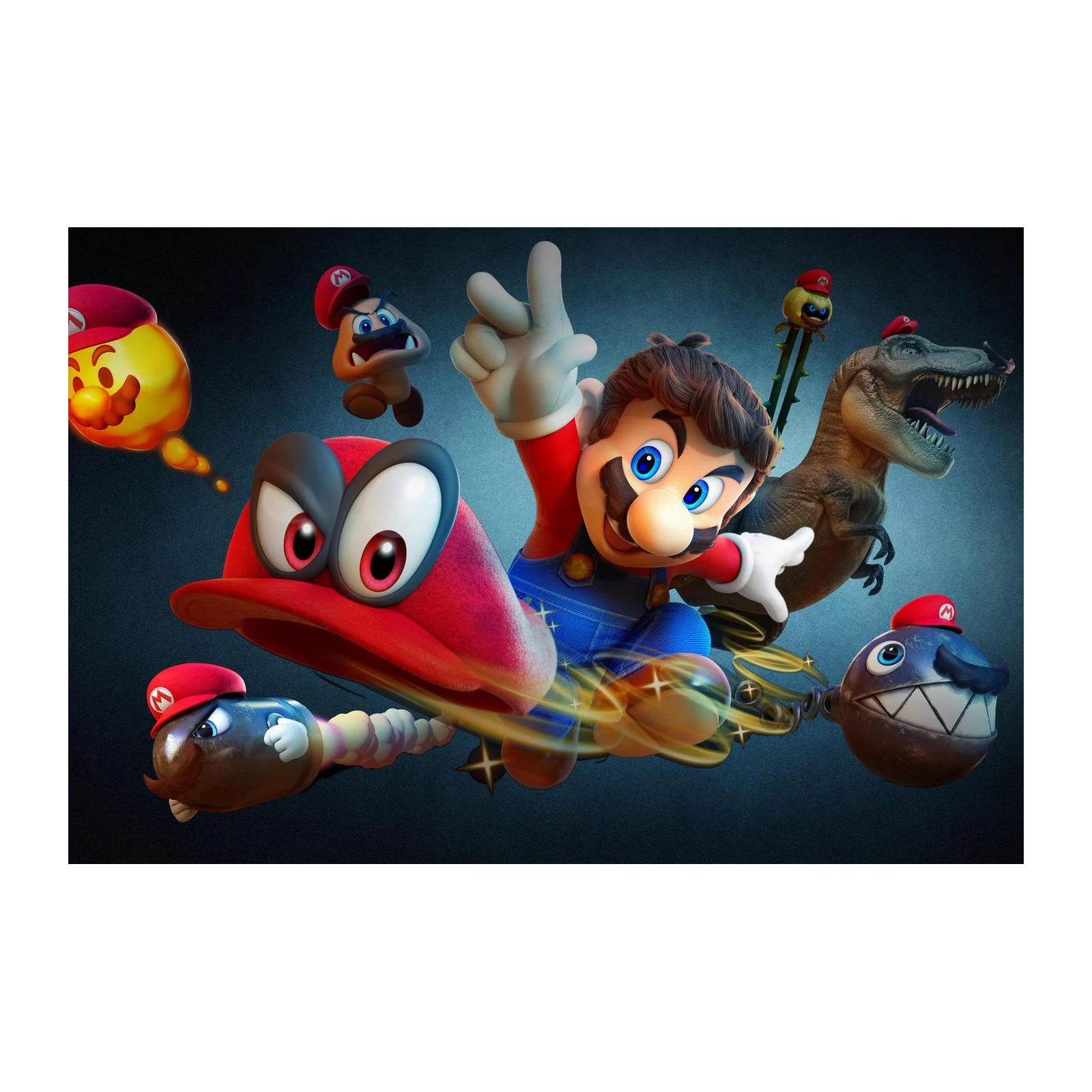 Super Mario Odyssey Adventure Wall Art