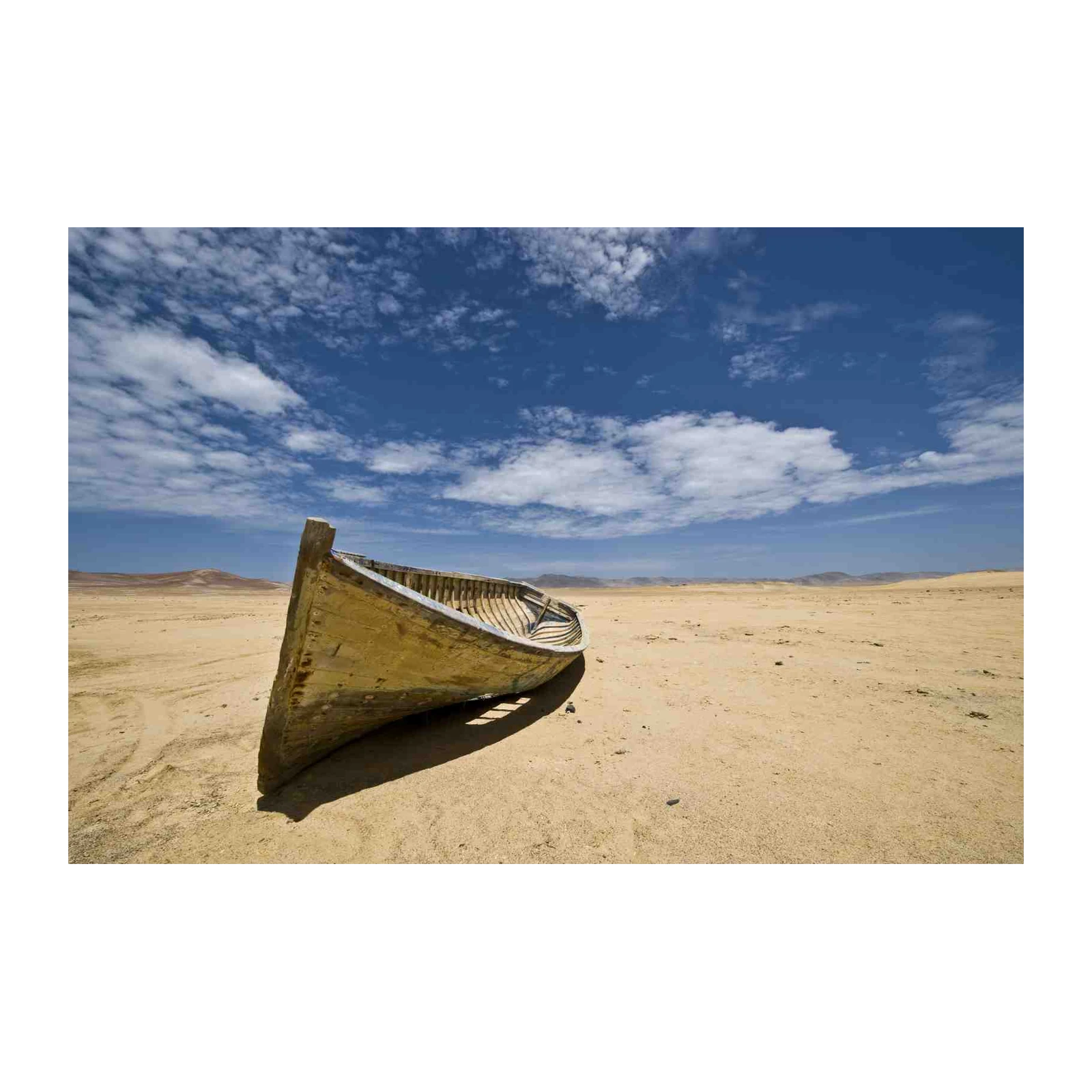 Deserted Boat Wanderlust Wall Art