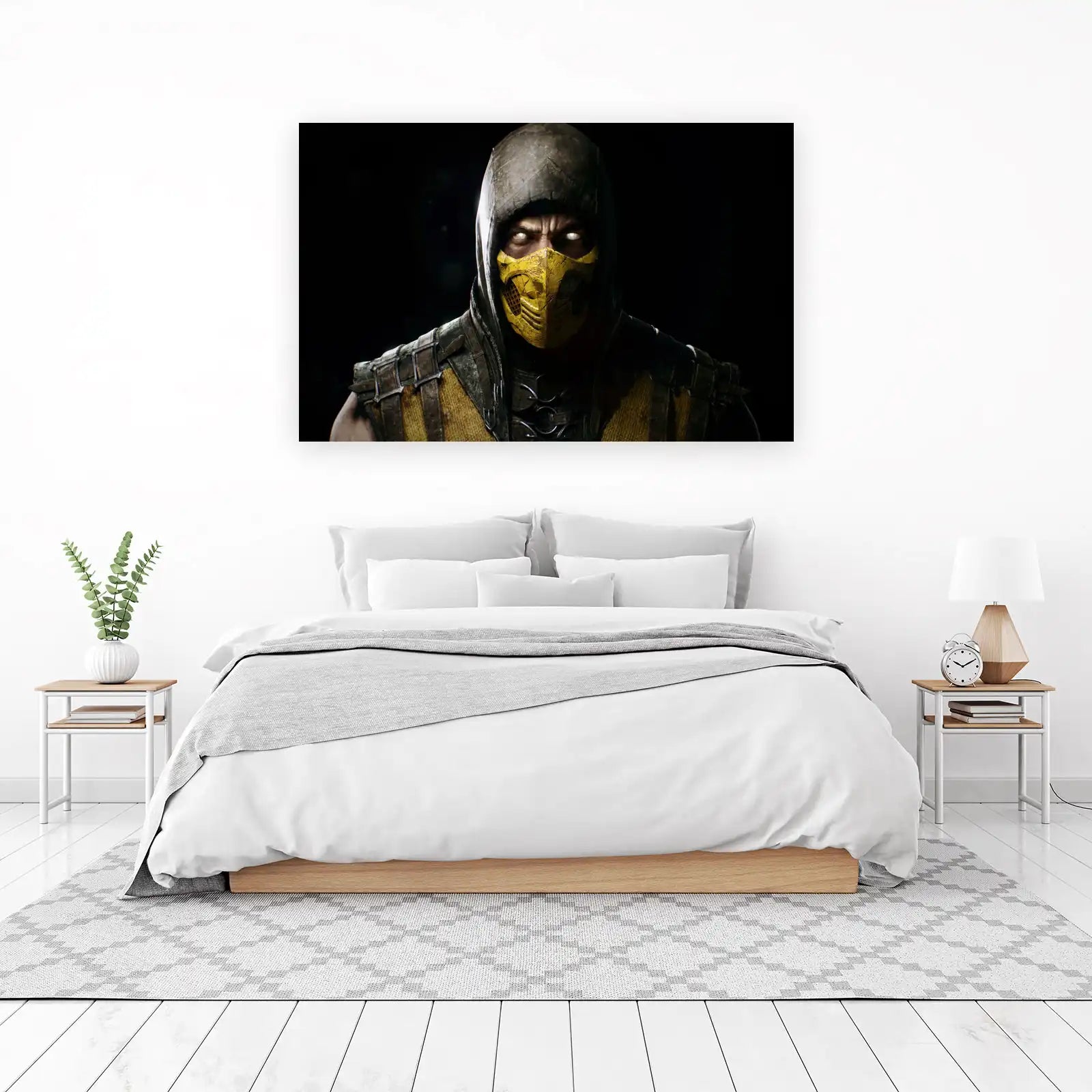 Scorpion's Fury MK Game Character Wall Art