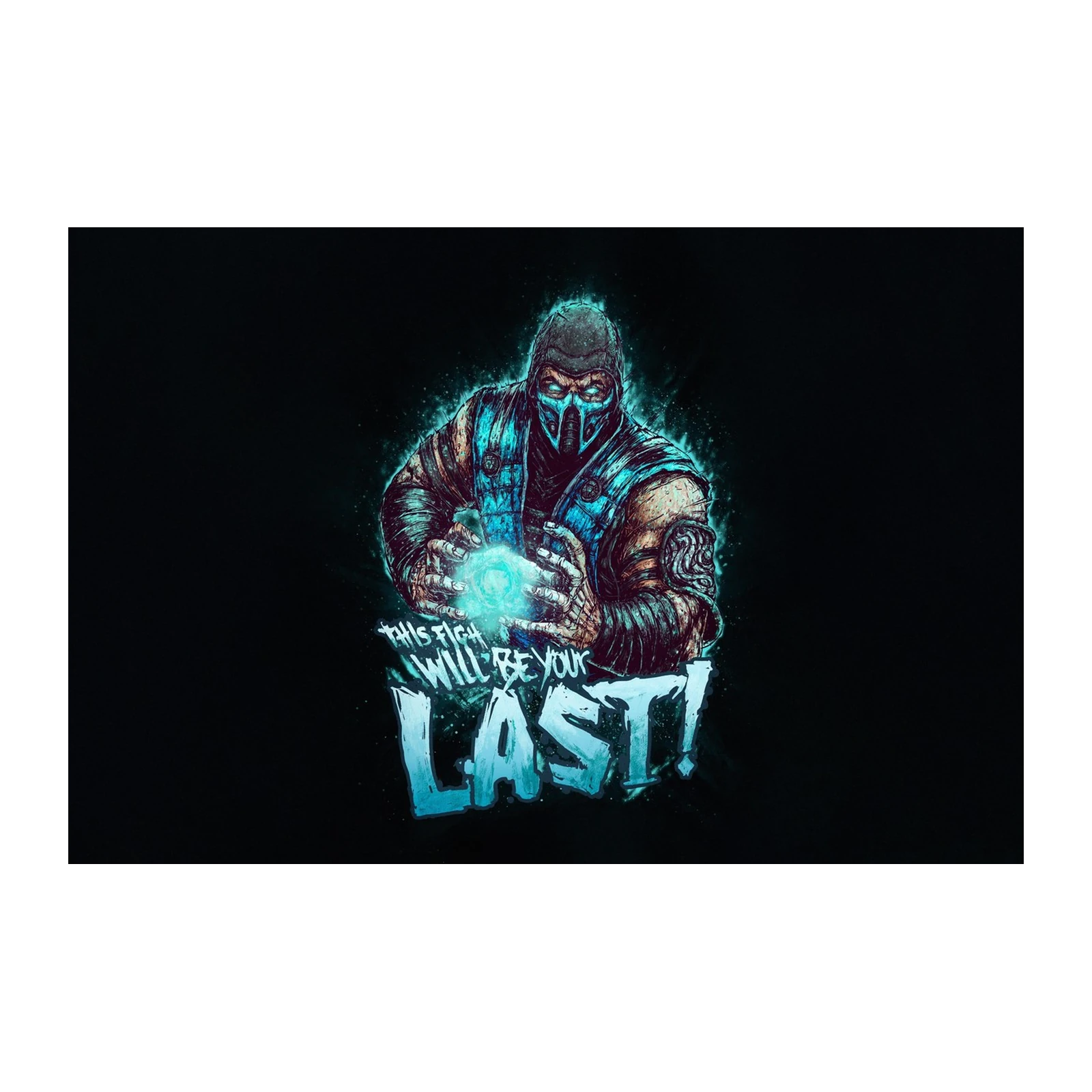 Sub-Zero "Your Last" Mortal Kombat Wall Art