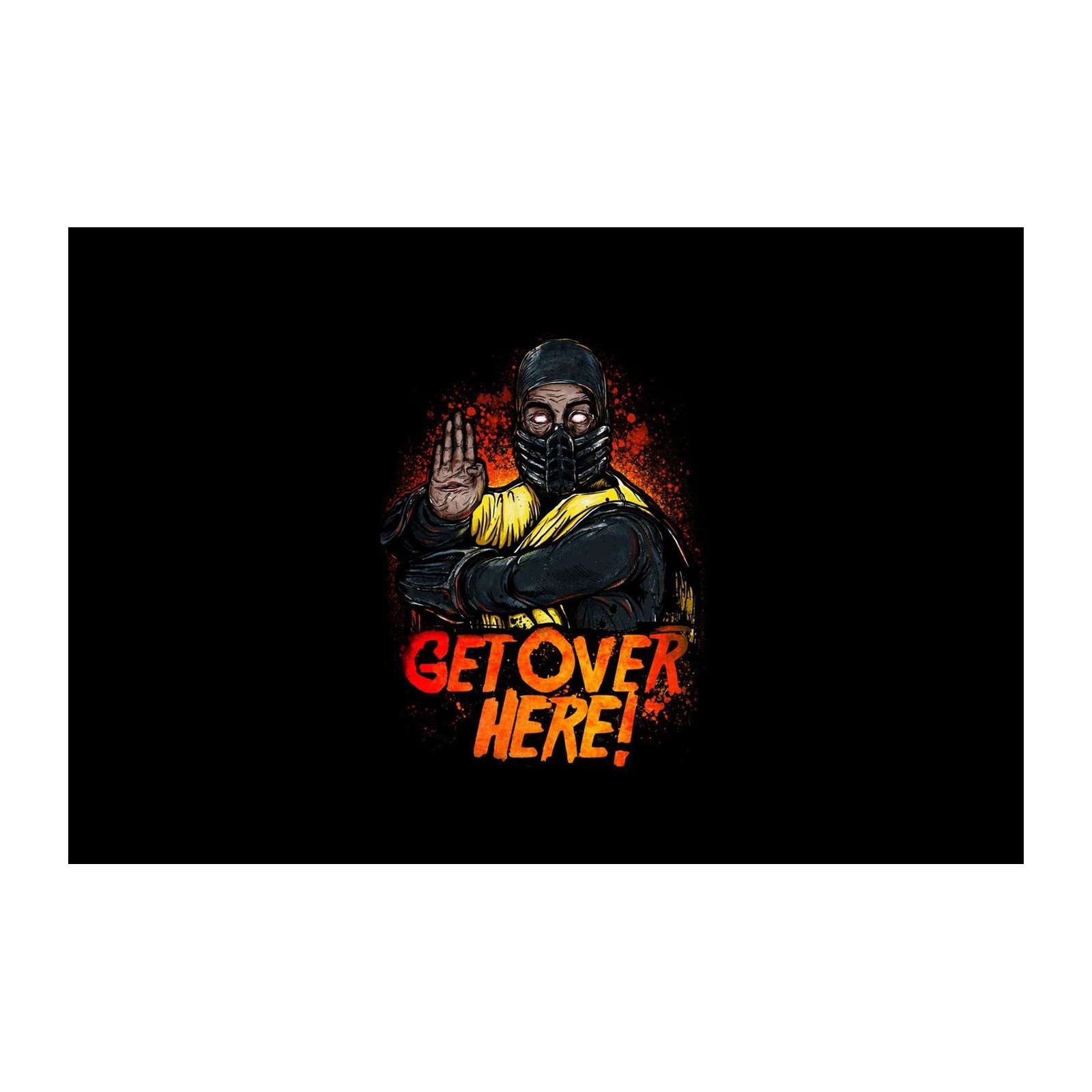 Scorpion Get Over Here Wall Art