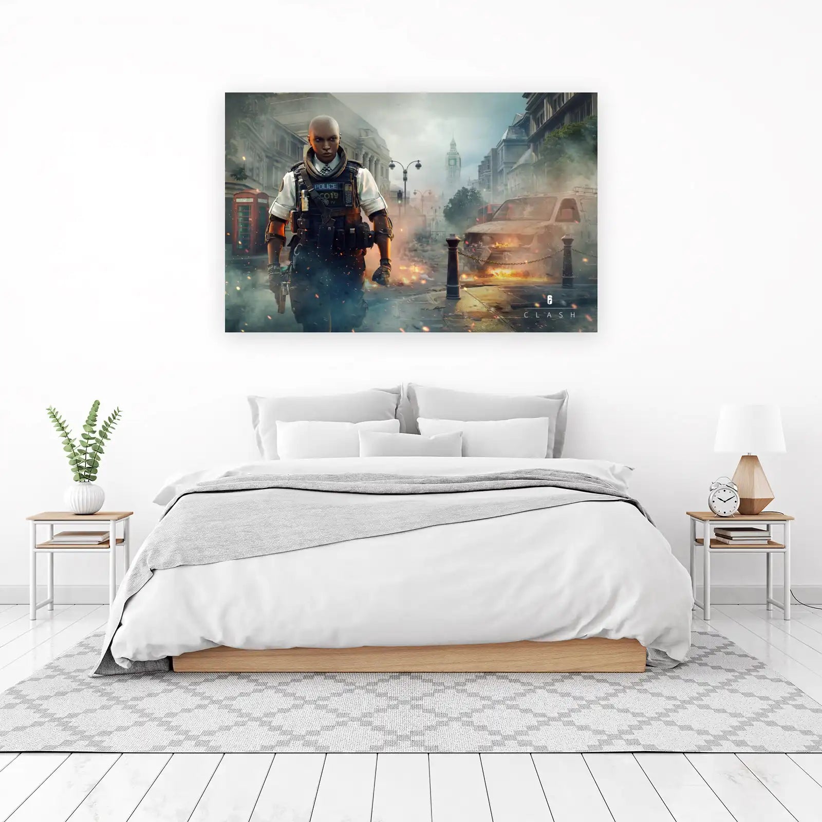 Elite Operator Clash London Streets Wall Art
