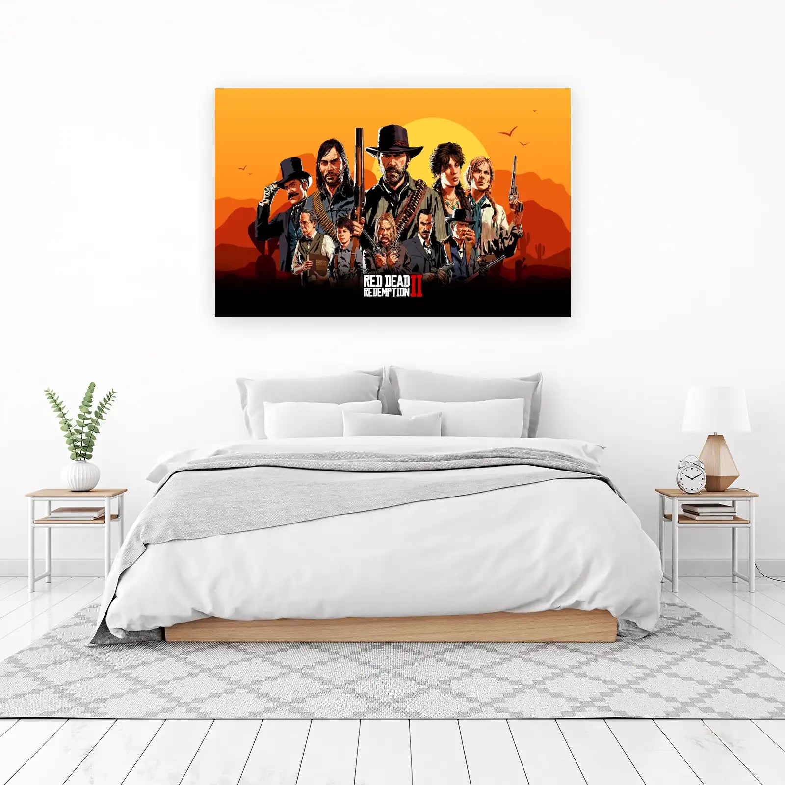 Red Dead Redemption II Characters Wall Art