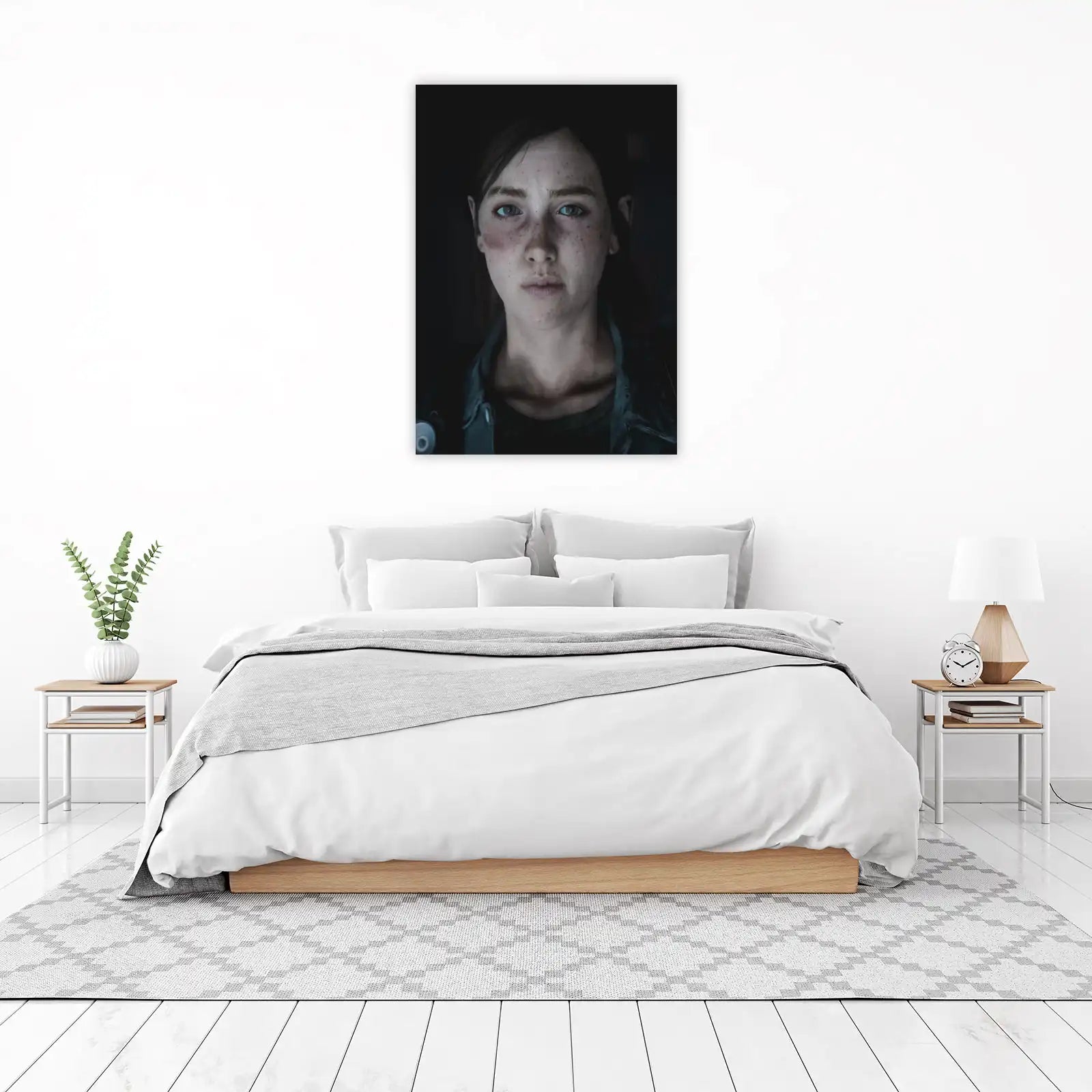 Ellie Williams Intense Portrait Wall Art