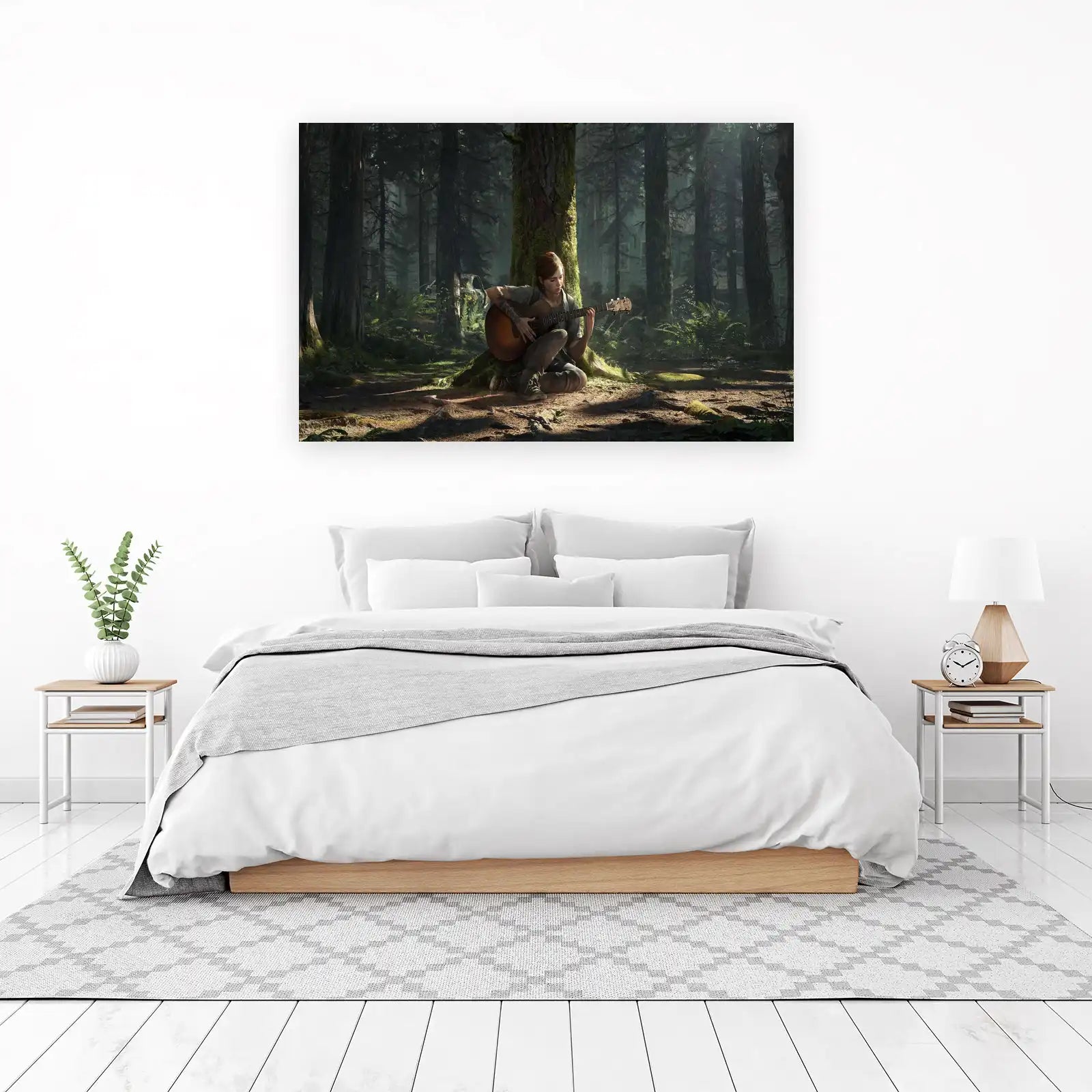 Ellie's Forest Serenade "The Last of Us" Wall Art