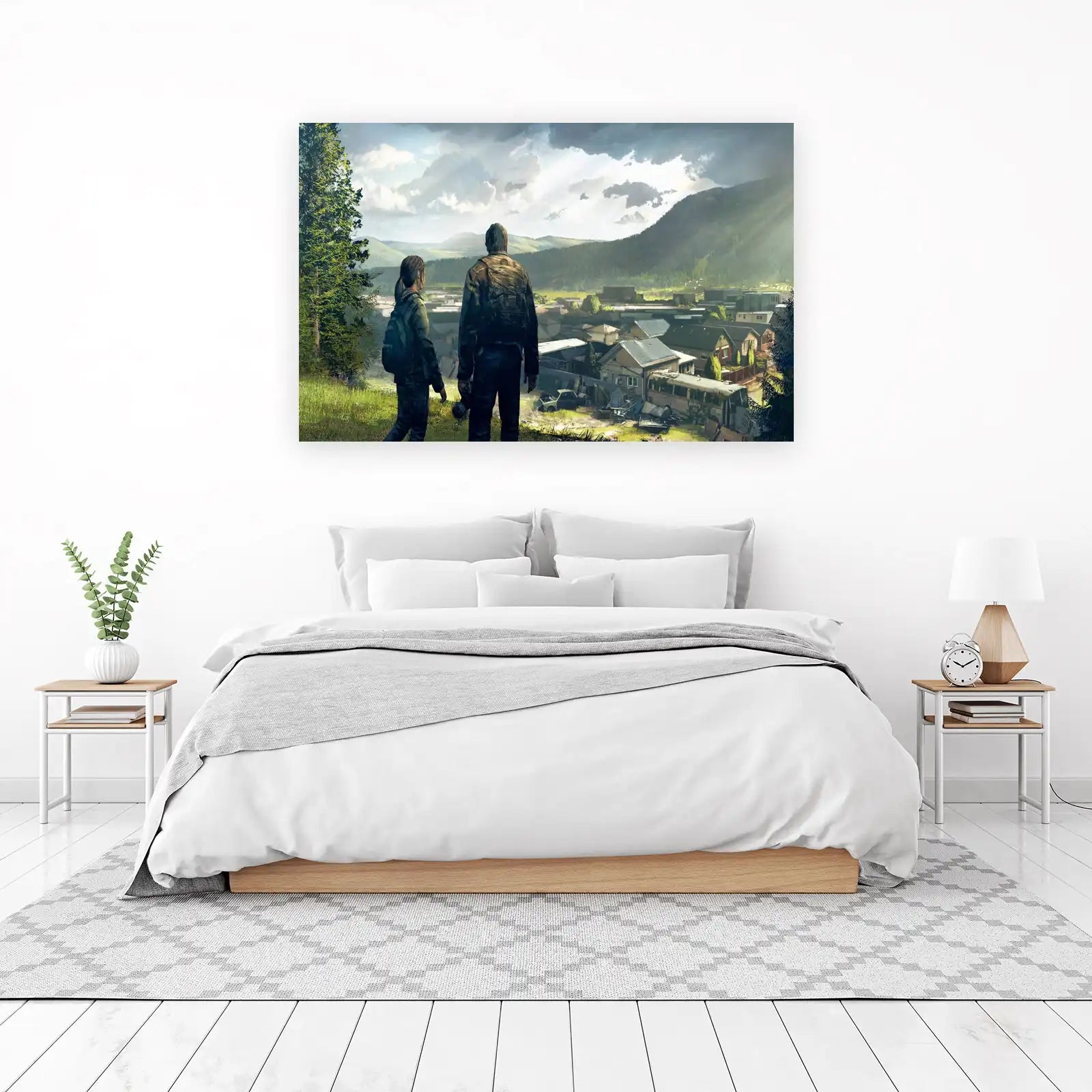 Post-Apocalyptic Duo Landscape Wall Art