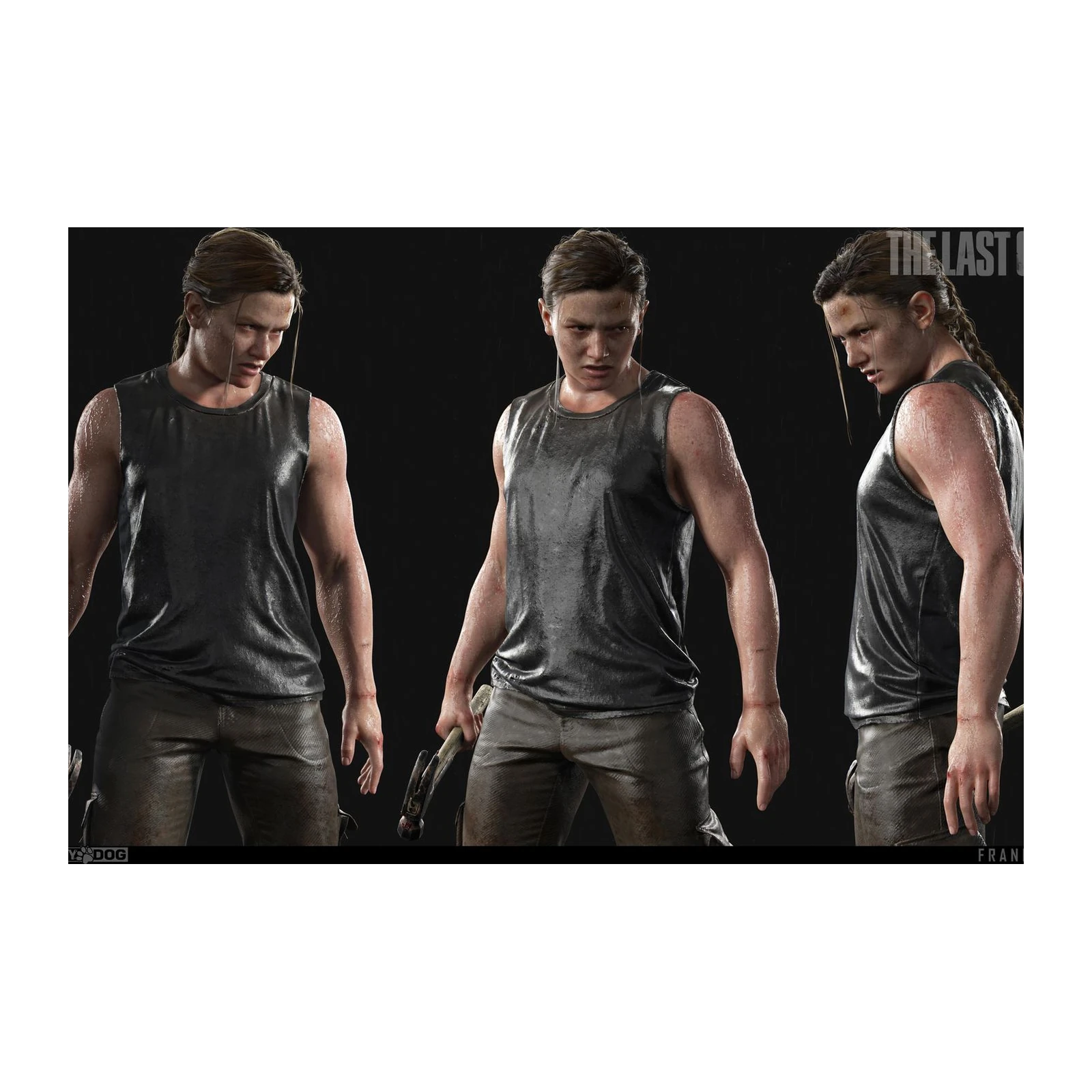 Ellie The Last of Us Part II Triumphant Wall Art