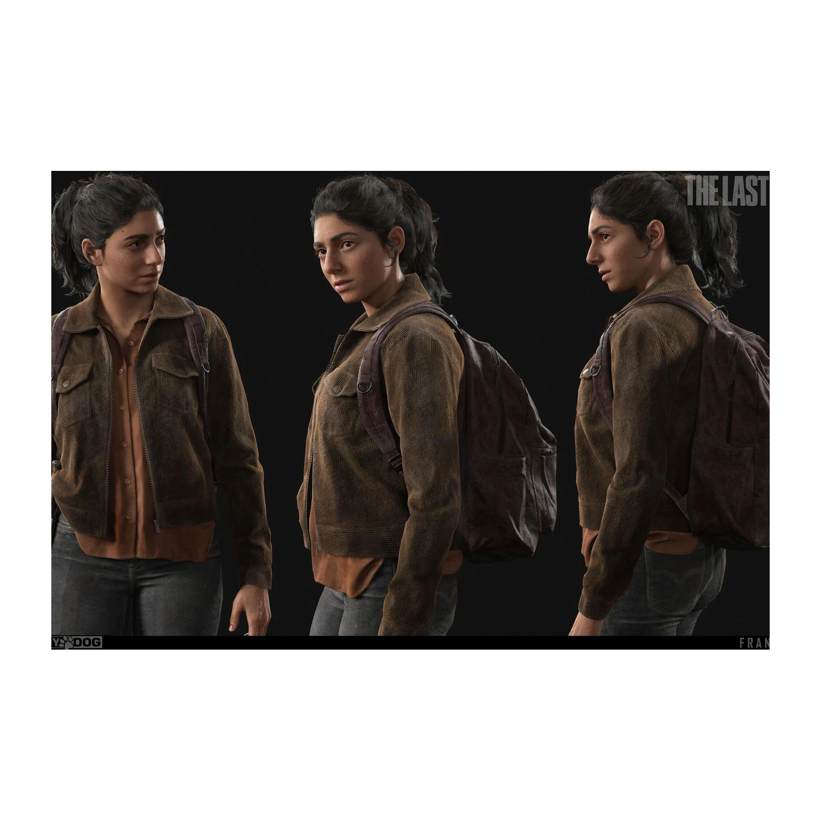Dina The Last of Us Part II Wall Art