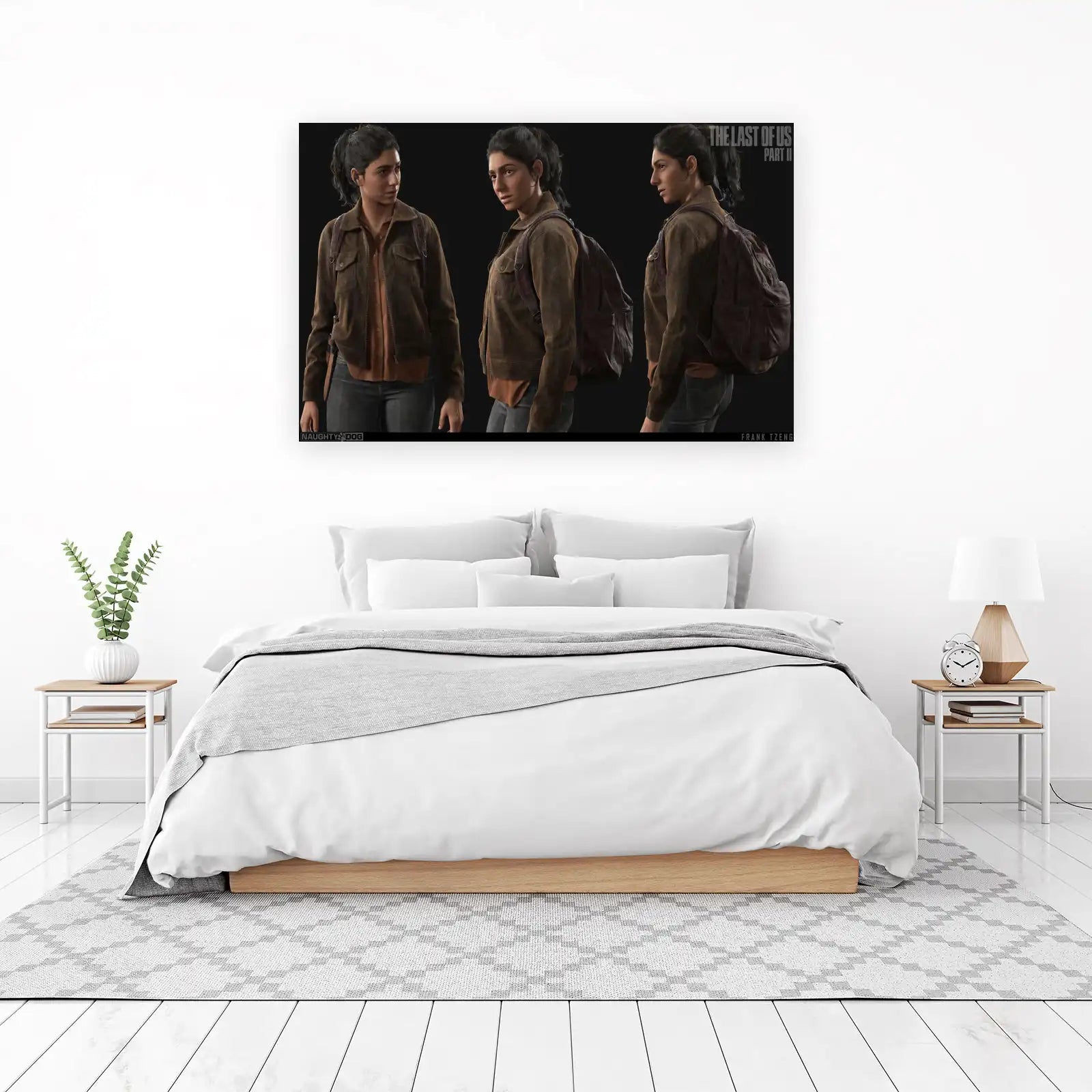 Dina The Last of Us Part II Wall Art