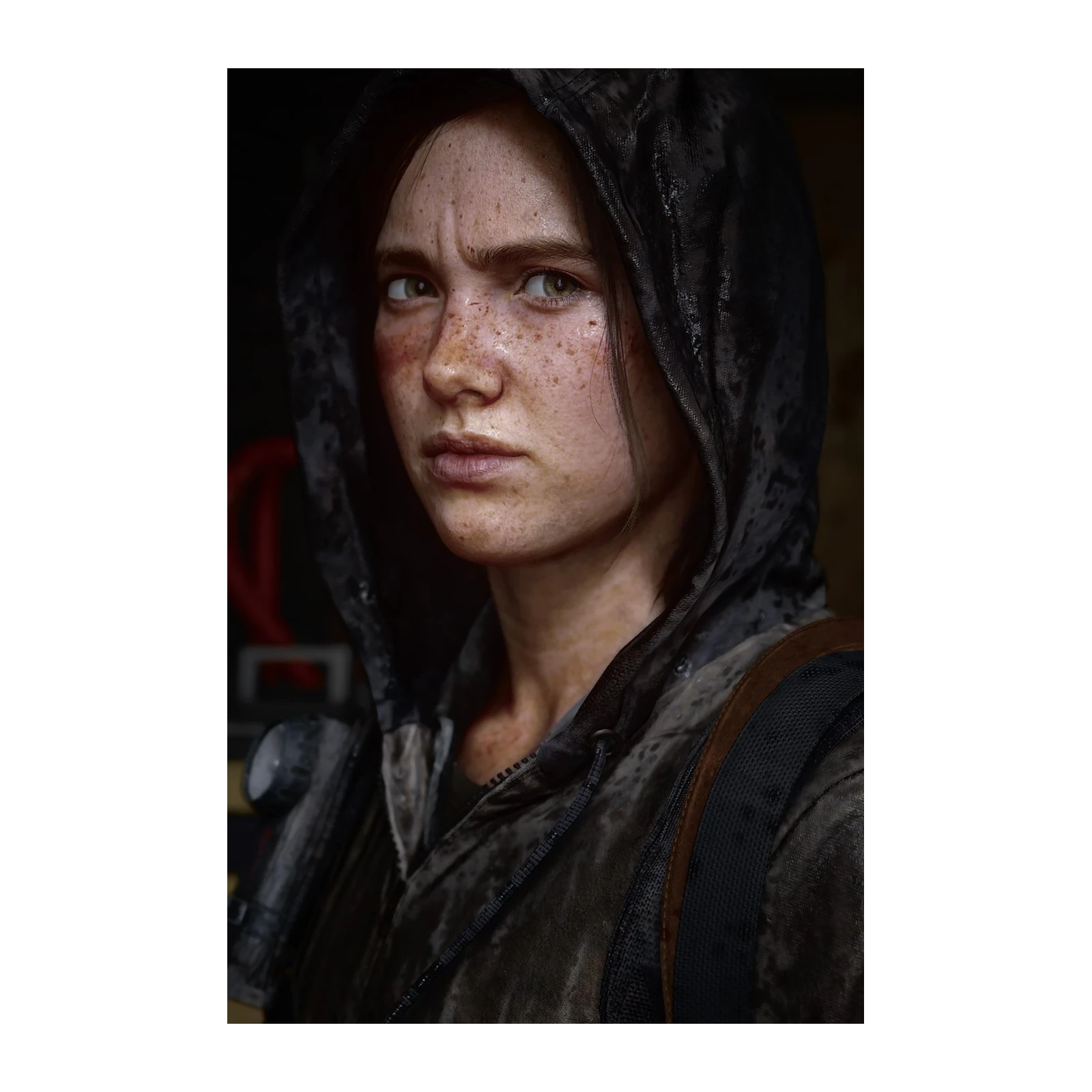 Ellie's Resolve: The Last of Us Wall Art