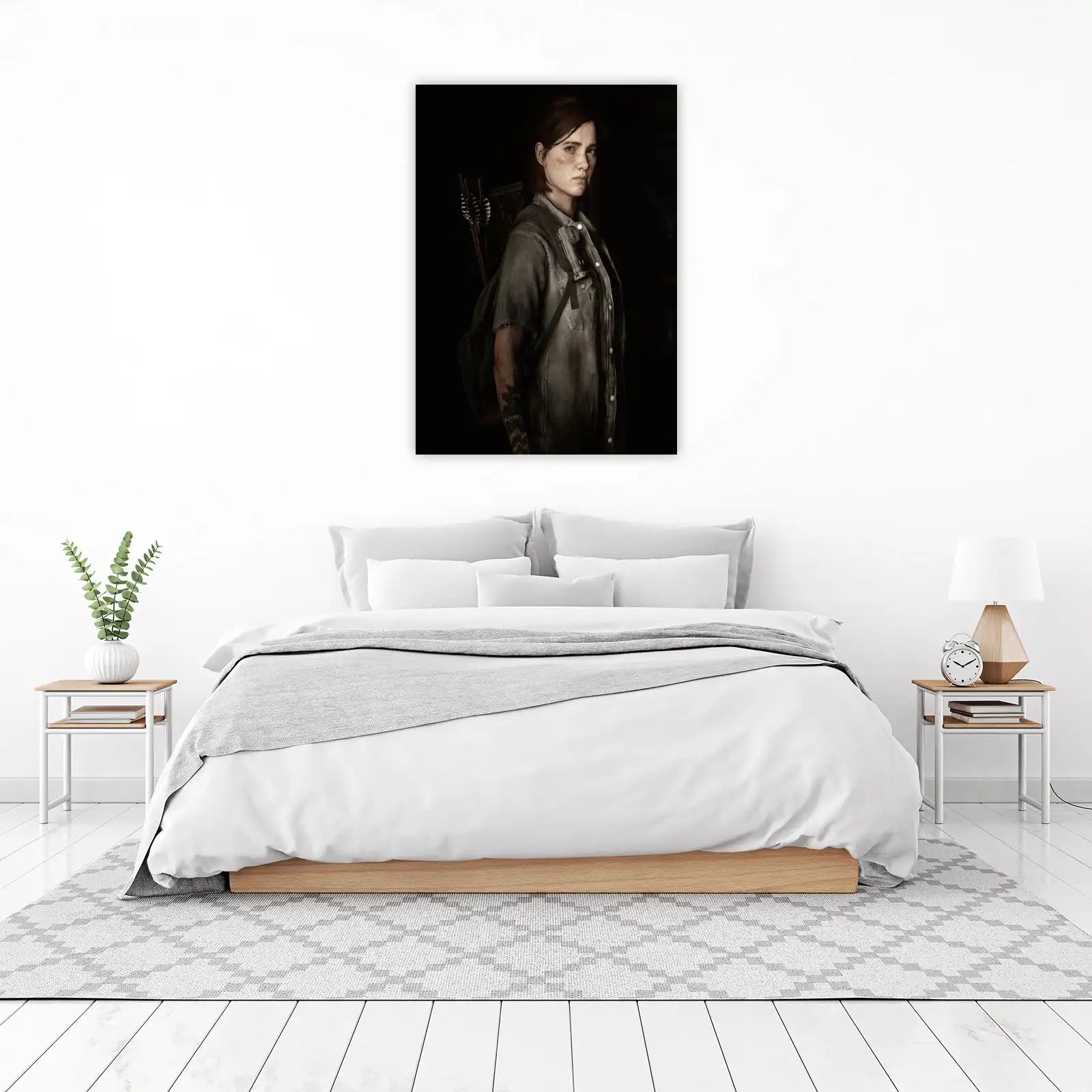 Ellie Survival Warrior Wall Art