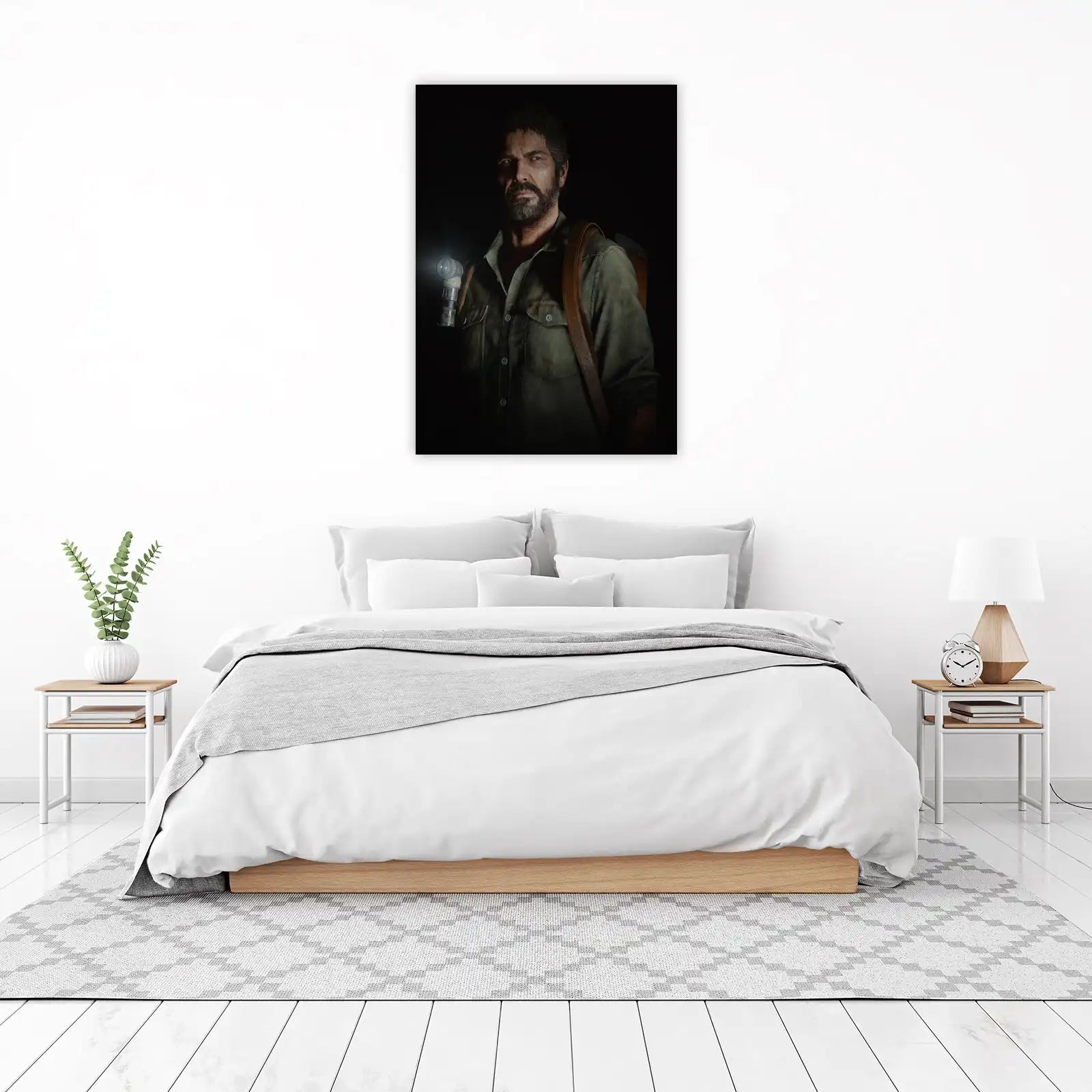 Joel Miller Survivor The Last of Us Wall Art