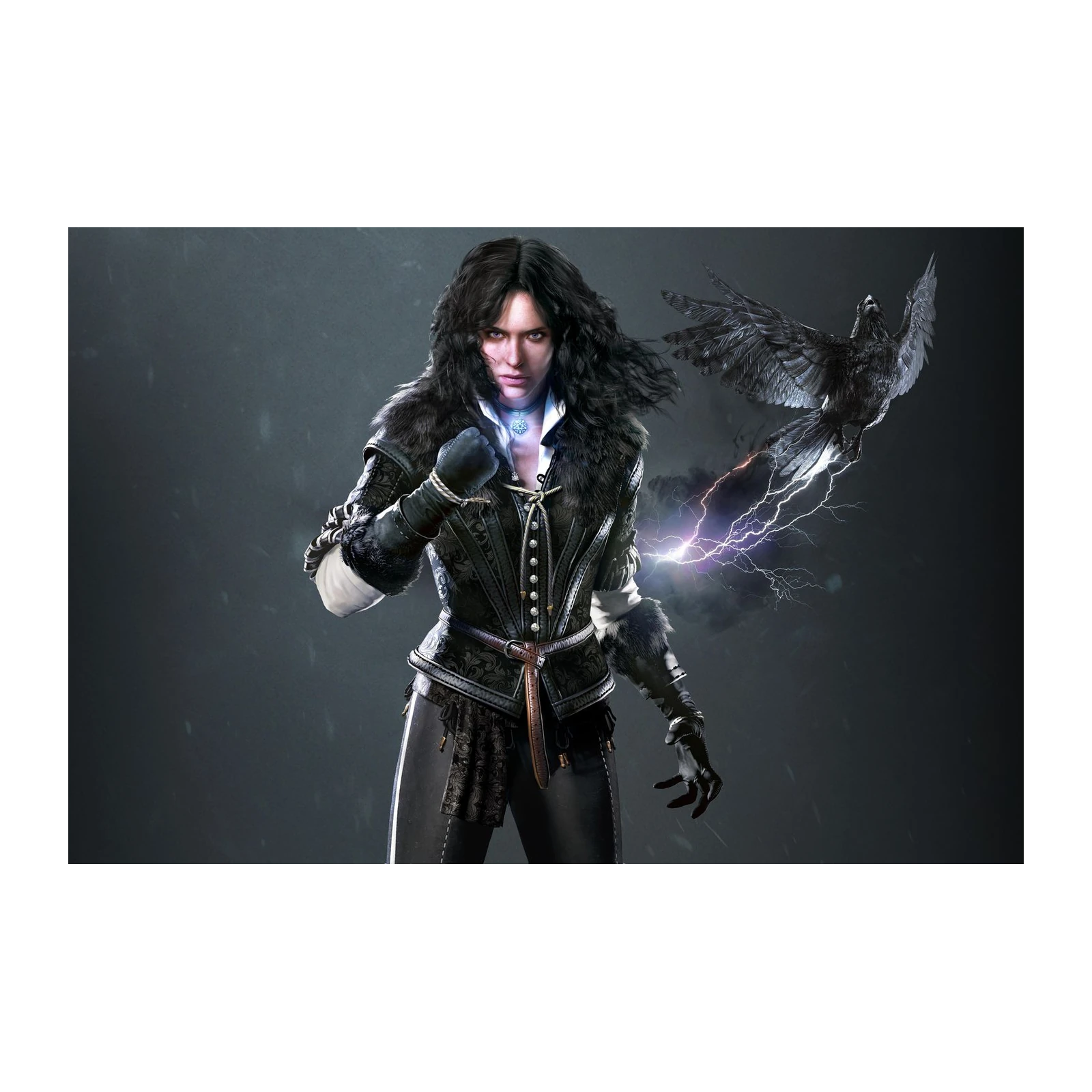 Yennefer of Vengerberg Dark Fantasy Wall Art