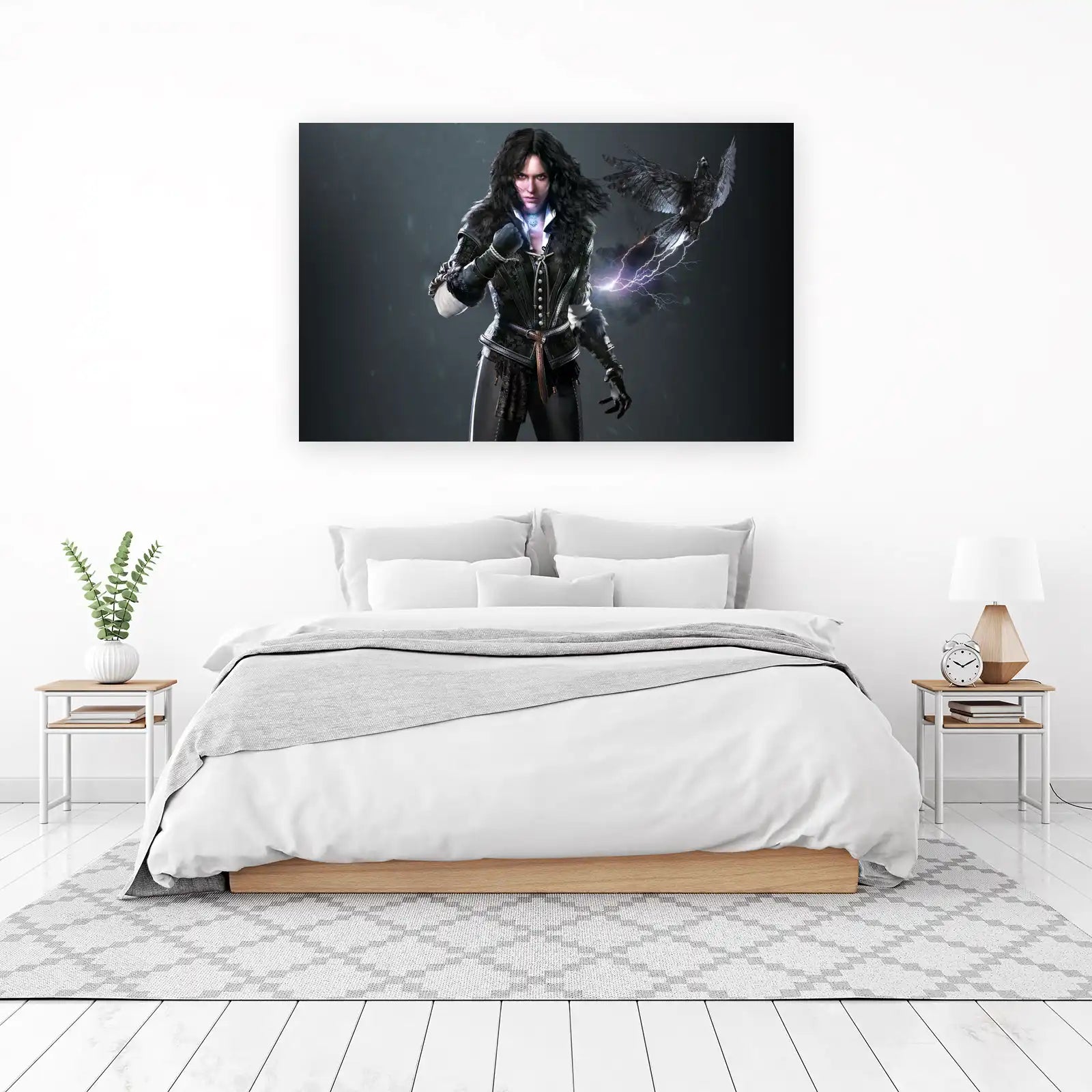 Yennefer of Vengerberg Dark Fantasy Wall Art