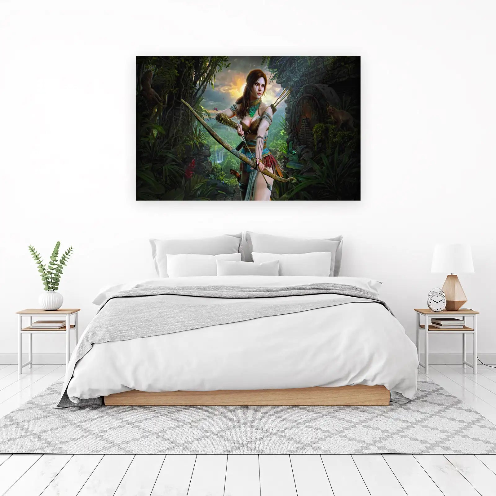 Jungle Archer Adventure Wall Art