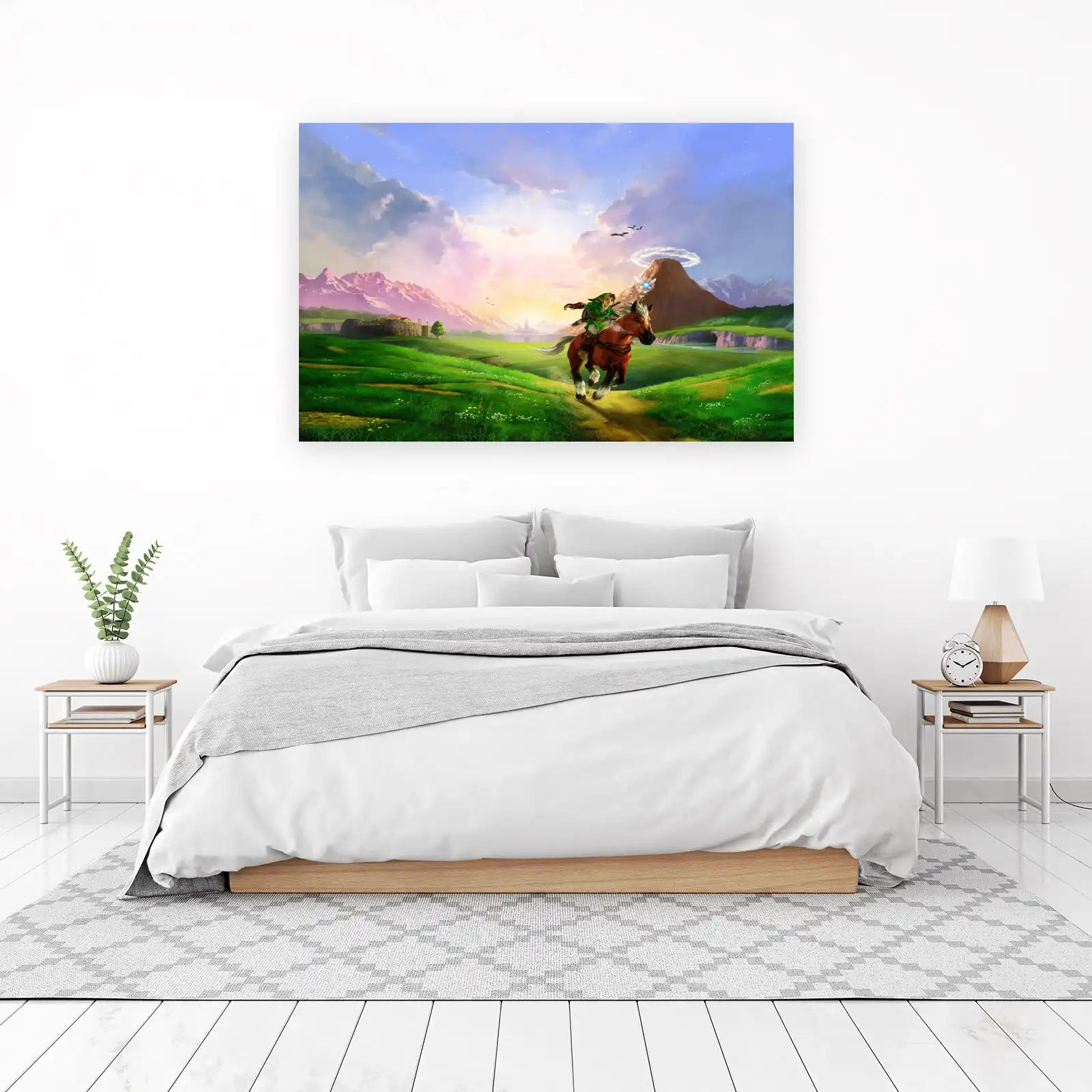 Epic Adventure Link Horse Riding Wall Art
