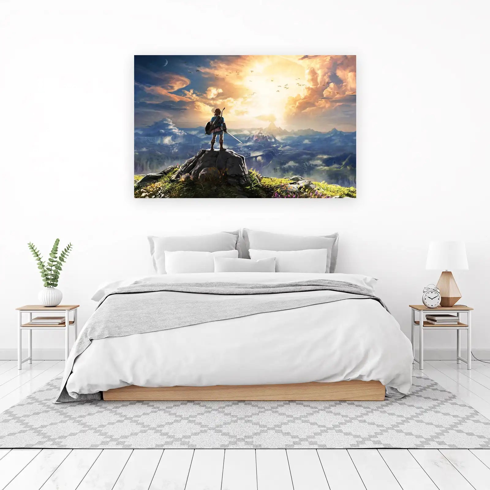 Hero's Horizon Zelda Wall Art