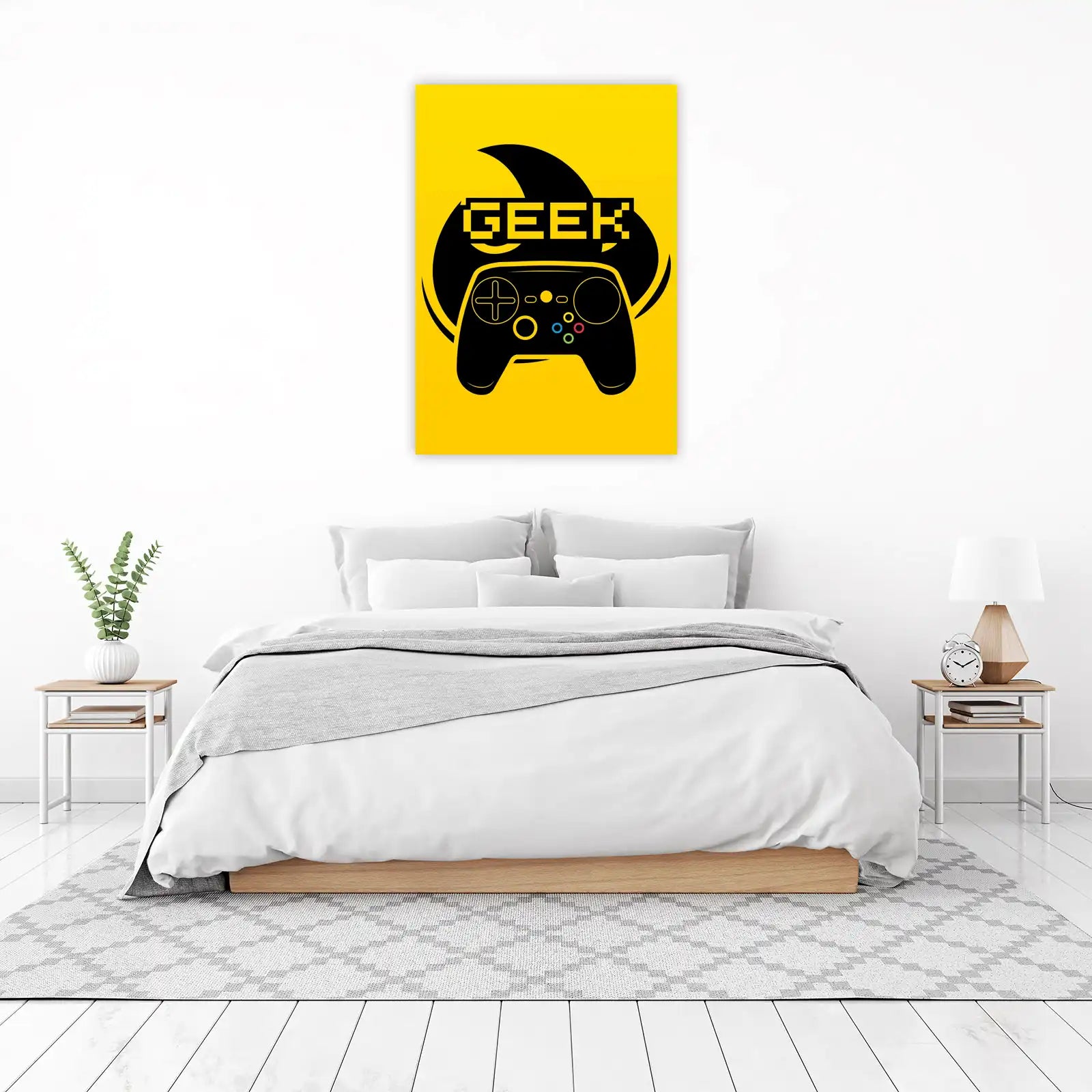 Geek Gamer Controller Wall Art
