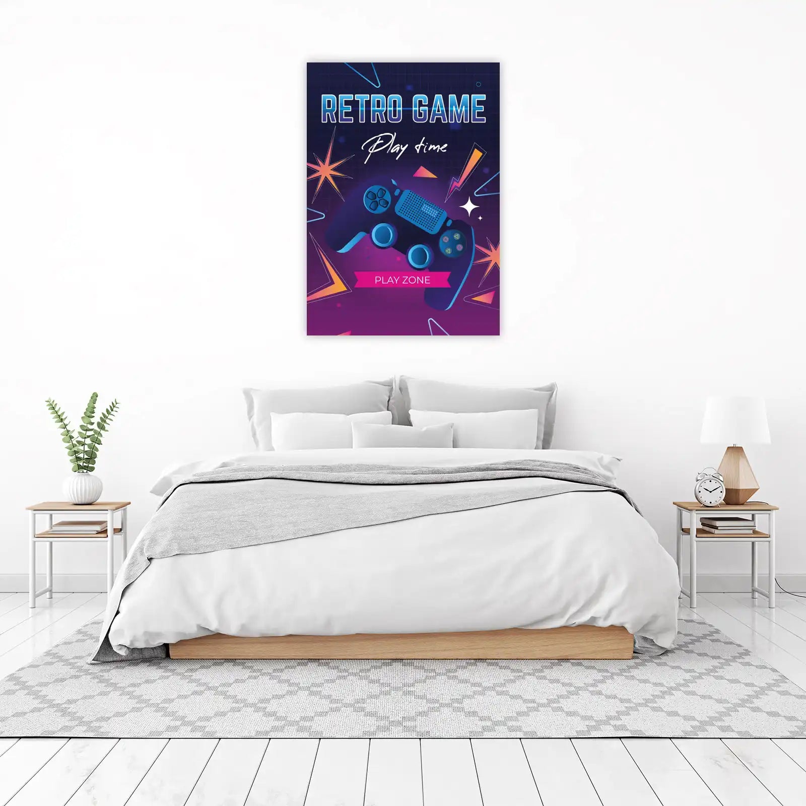 Retro Gaming Controller Wall Art