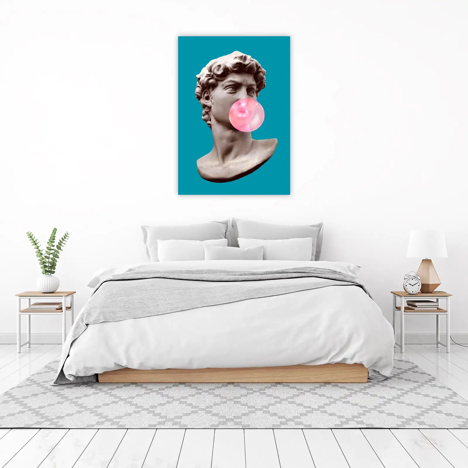 David Bubblegum Pop Art Wall Art