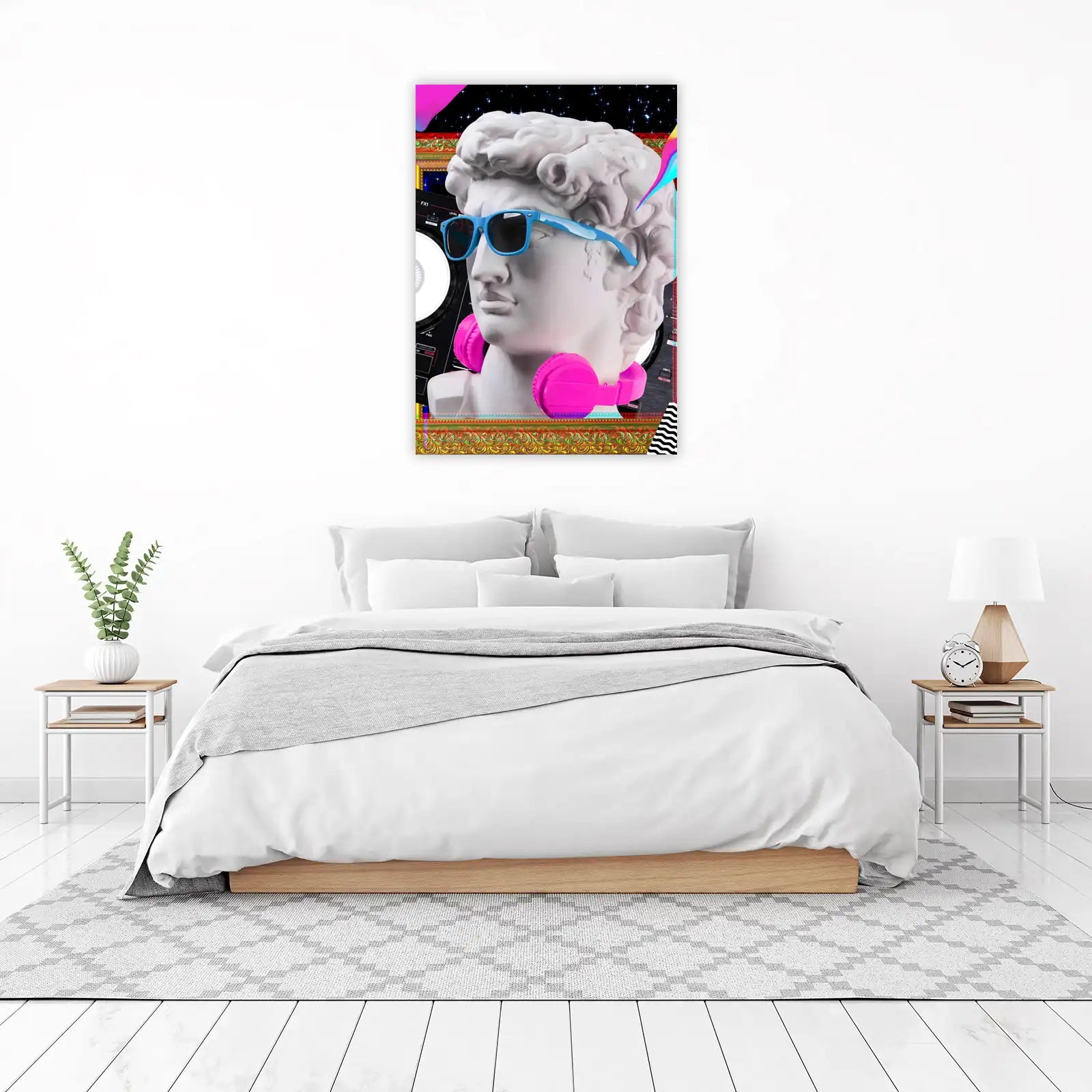 David DJ Vibes Statue Wall Art
