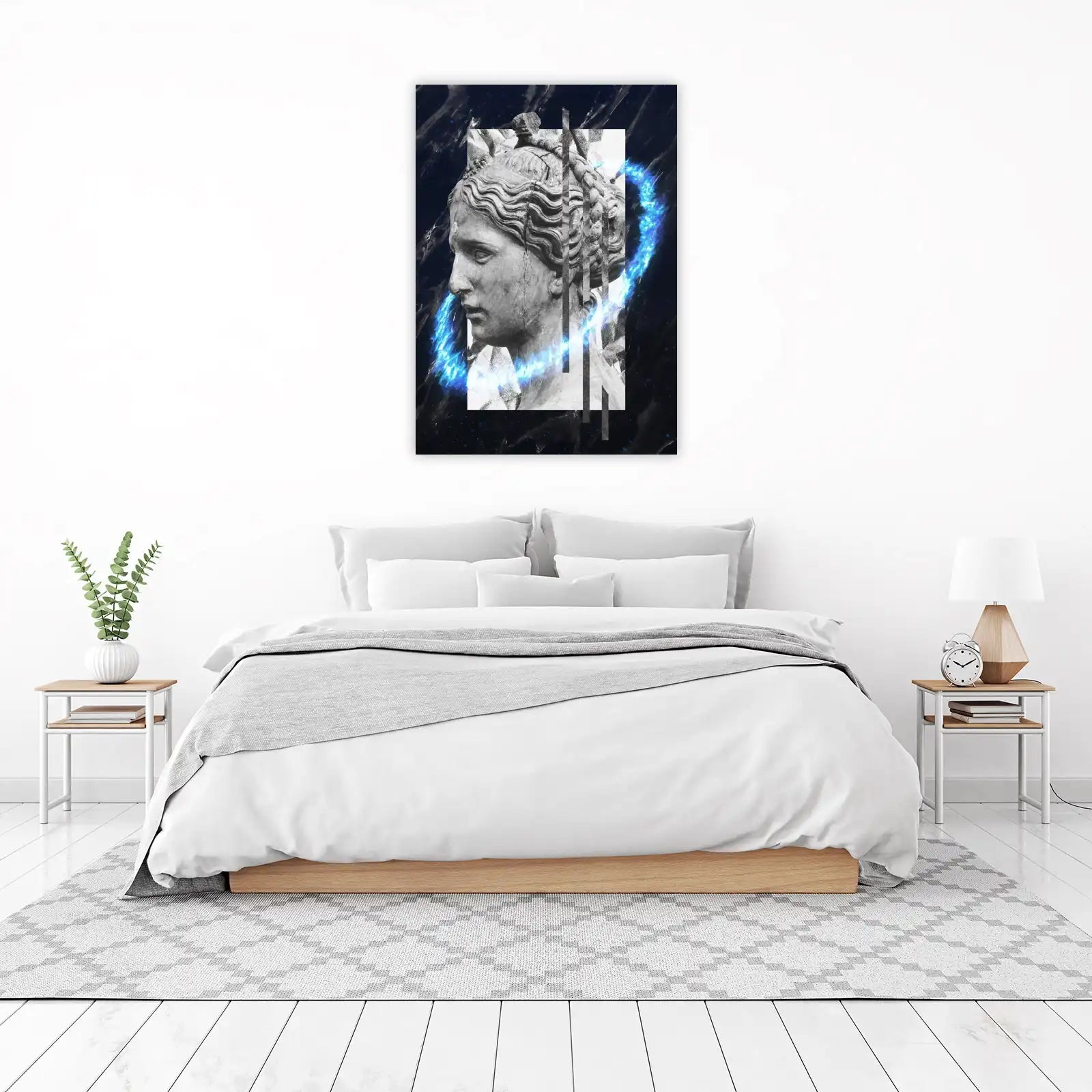Neo-Classical Fire Goddess Wall Art Wall Art