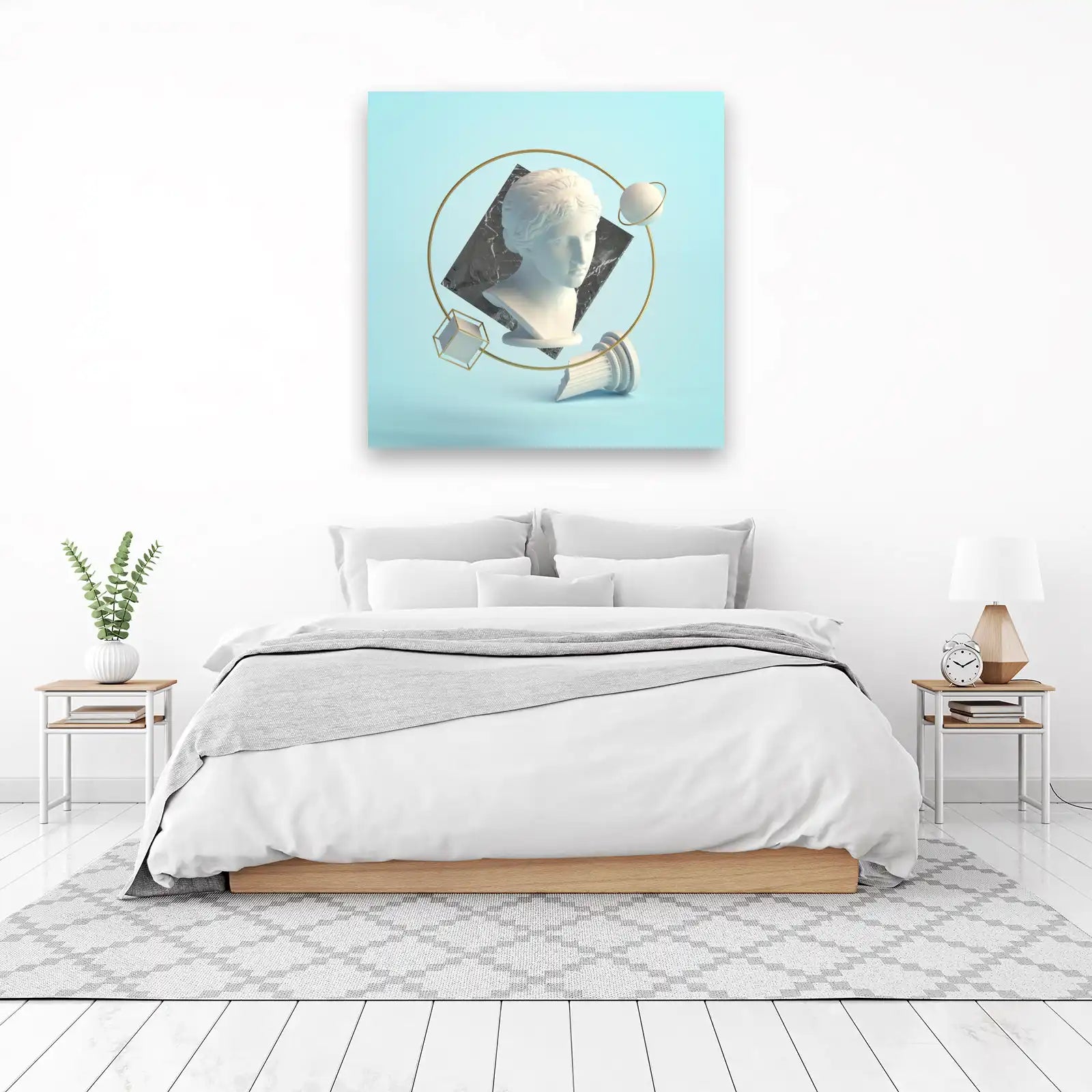 Modern Abstract Sculpture Wall Art