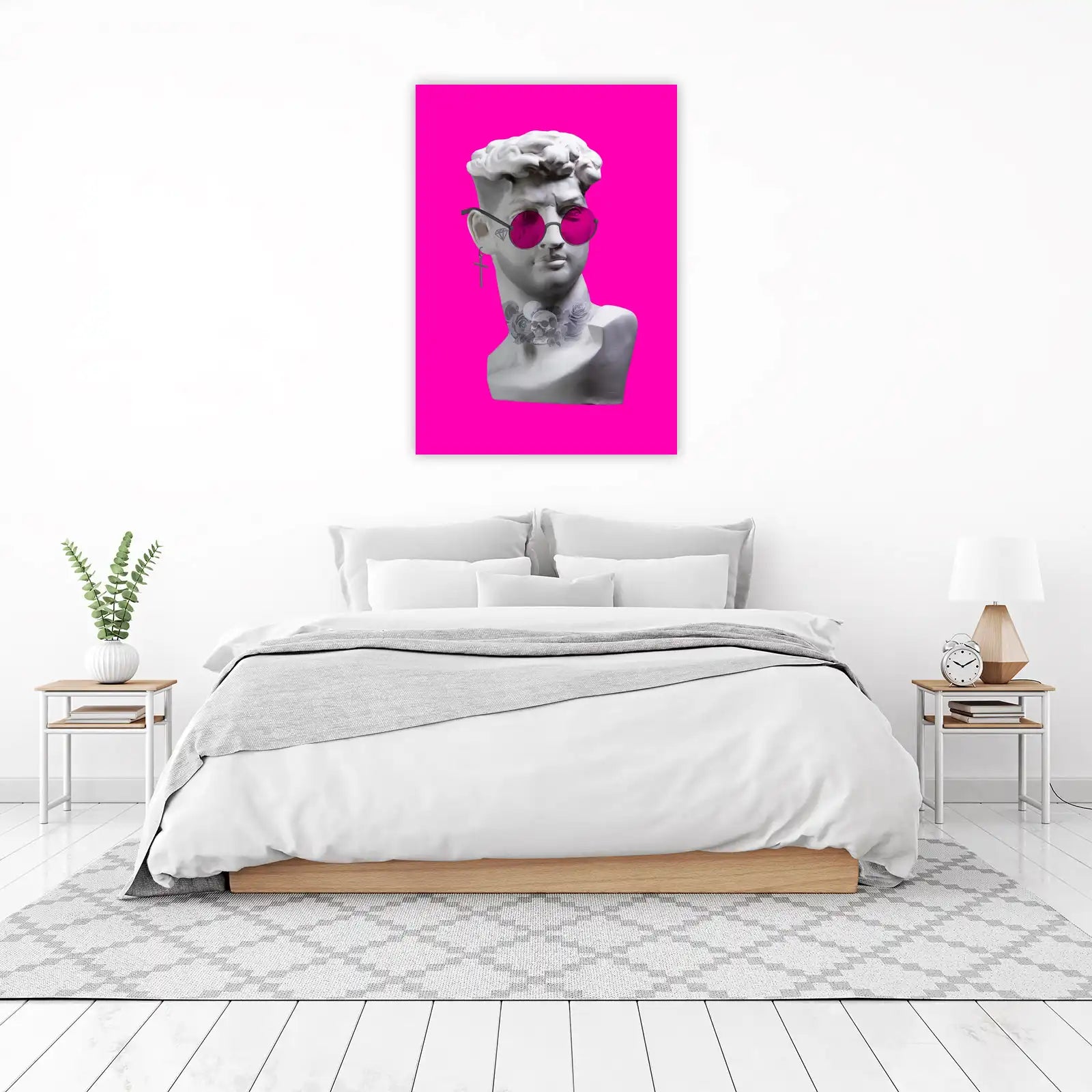 Neo-Classical Skull Sunglasses Wall Art