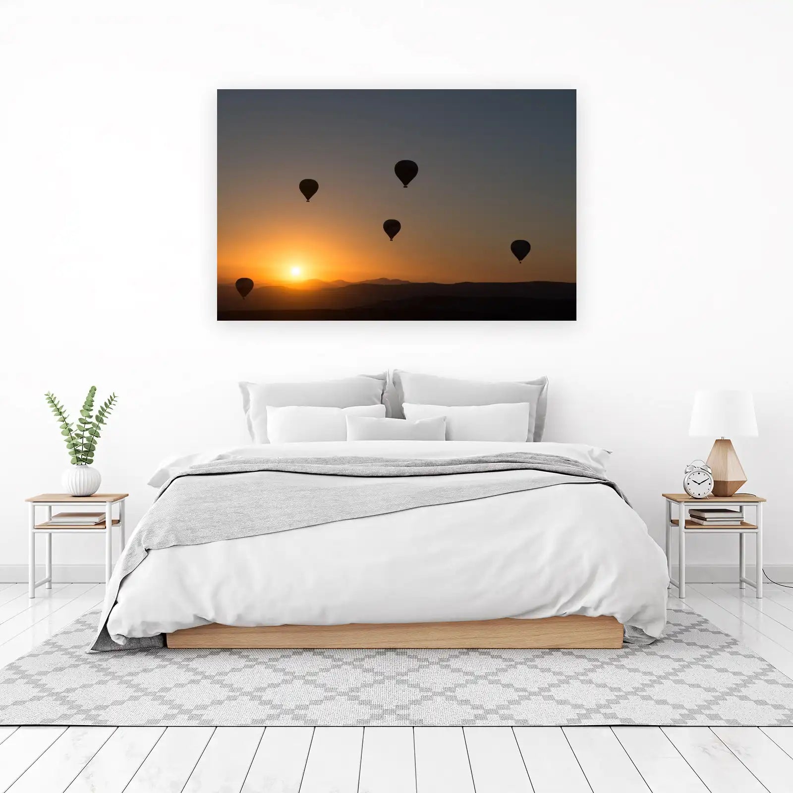 Sunrise Hot Air Balloon Adventure Wall Art