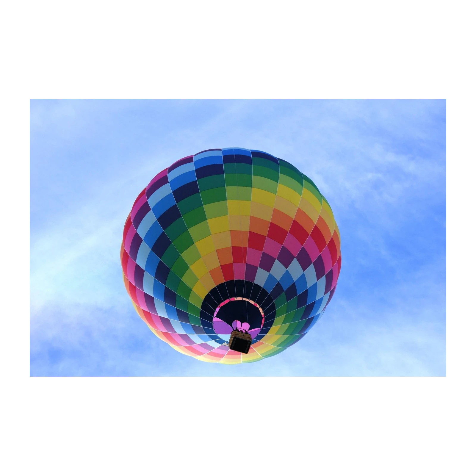 Vibrant Hot Air Balloon Wall Art