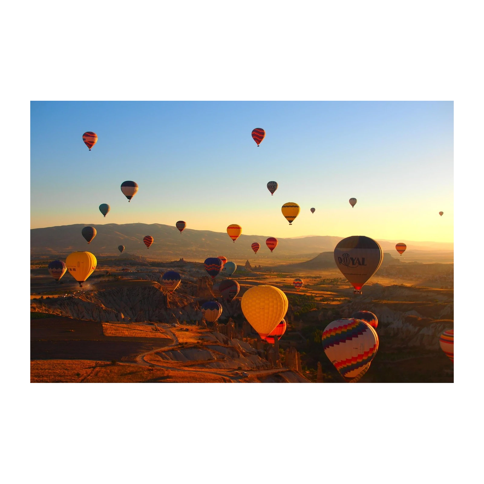 Cappadocia Hot Air Balloons Wall Art