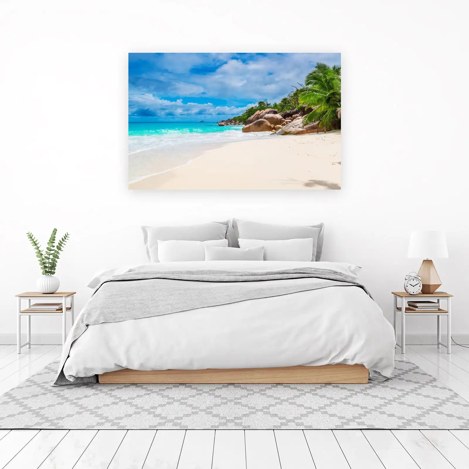 Tropical Paradise Beach Serenity Wall Art