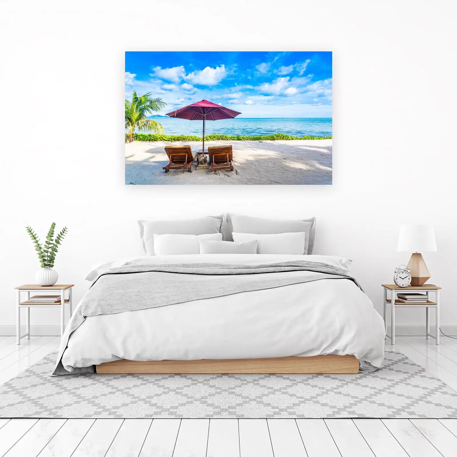 Tropical Beach Serenity Wall Art