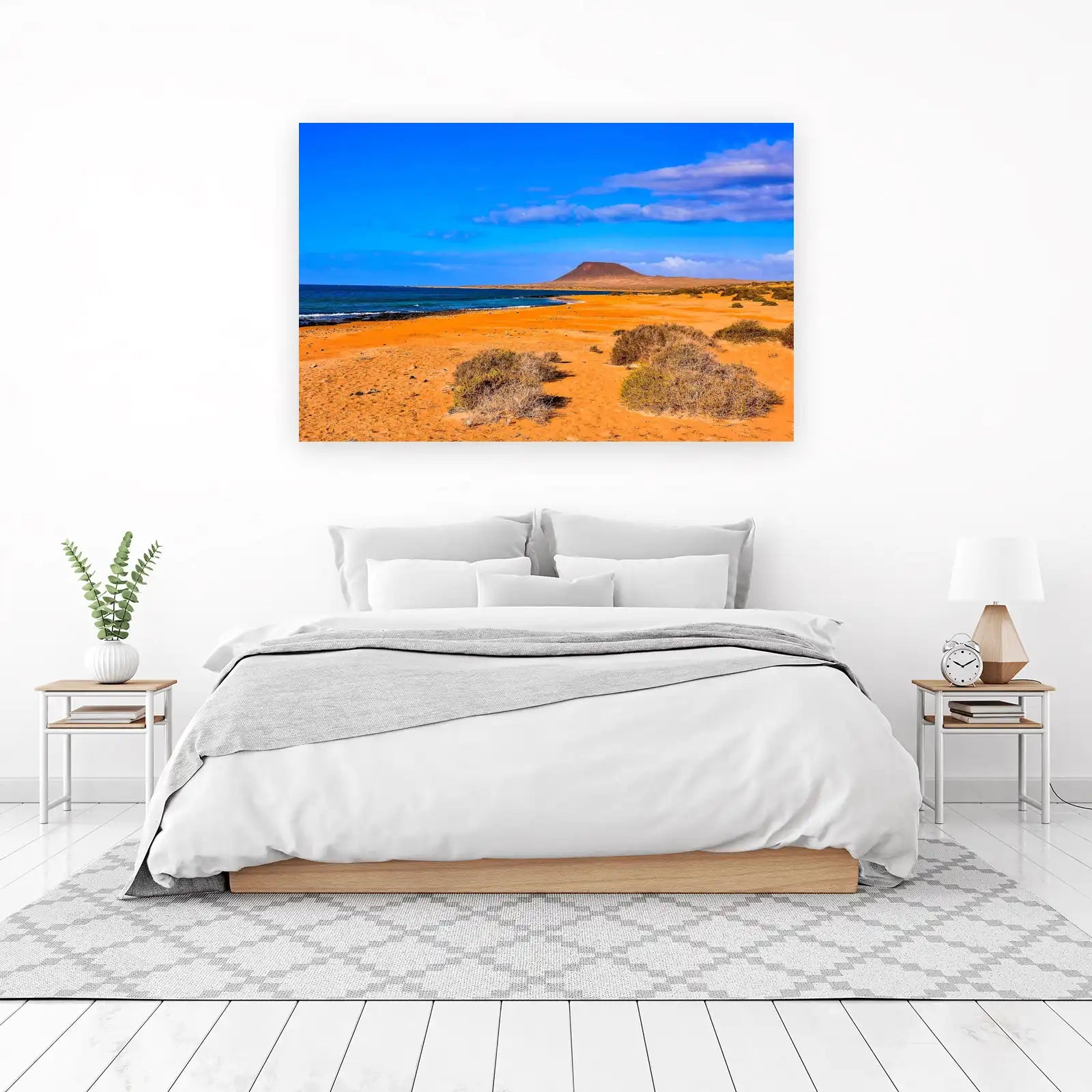 Deserted Beach Landscape Wall Art