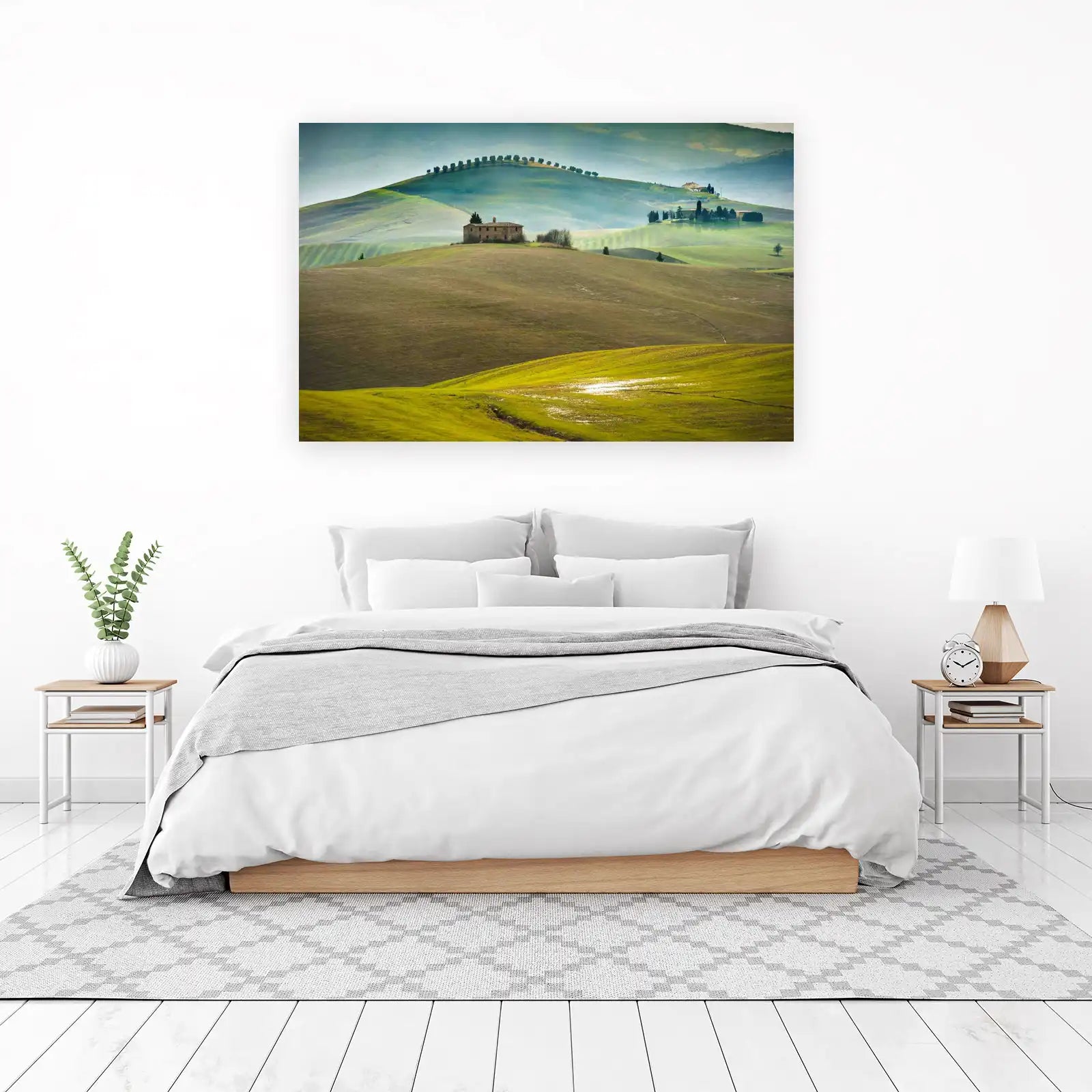 Tuscan Hills Estate Landscape Wall Art