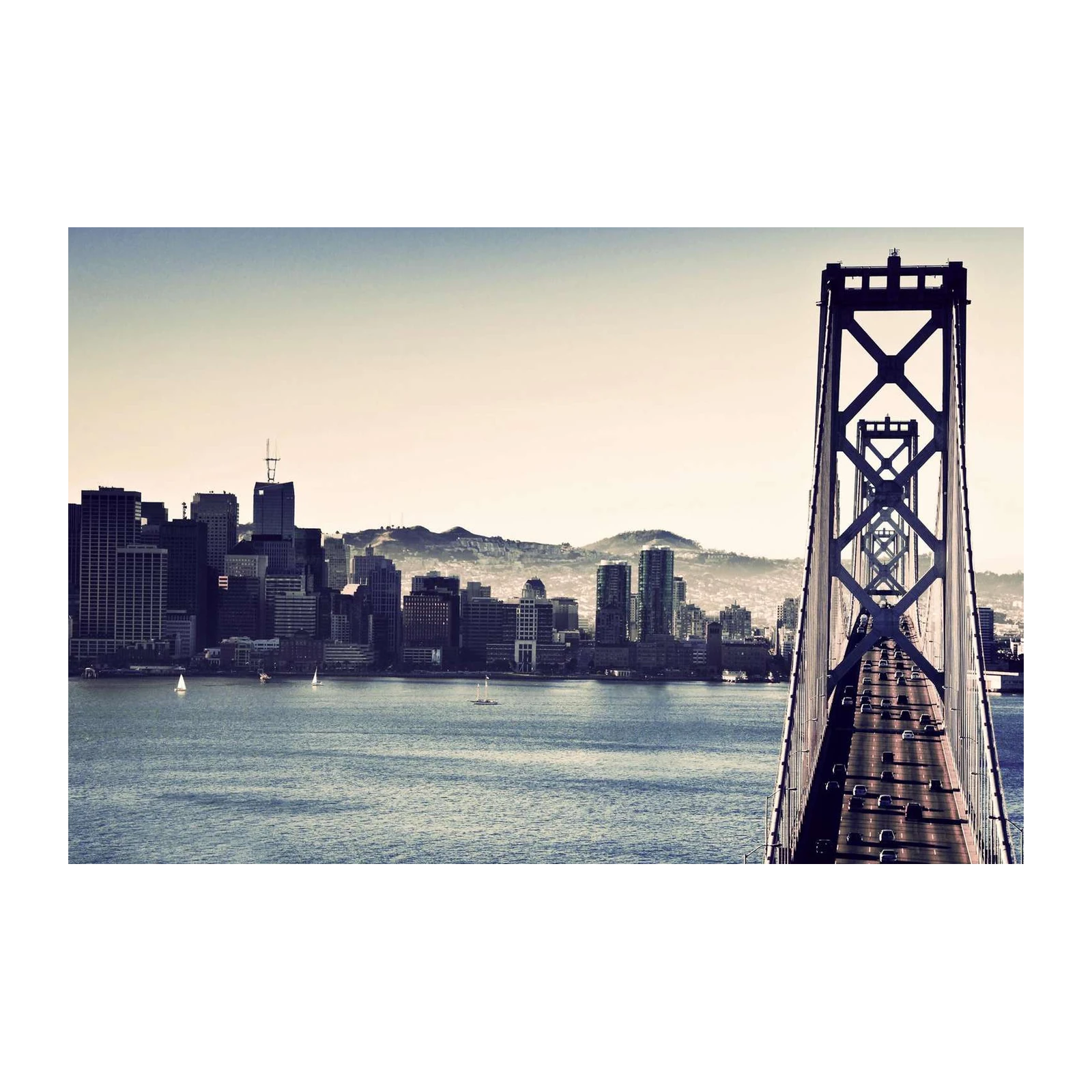 San Francisco Bay Bridge Skyline Wall Art