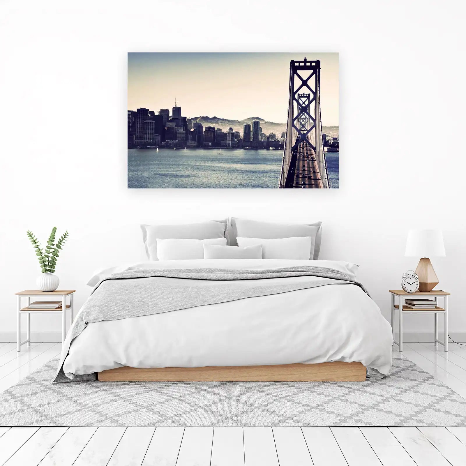 San Francisco Bay Bridge Skyline Wall Art