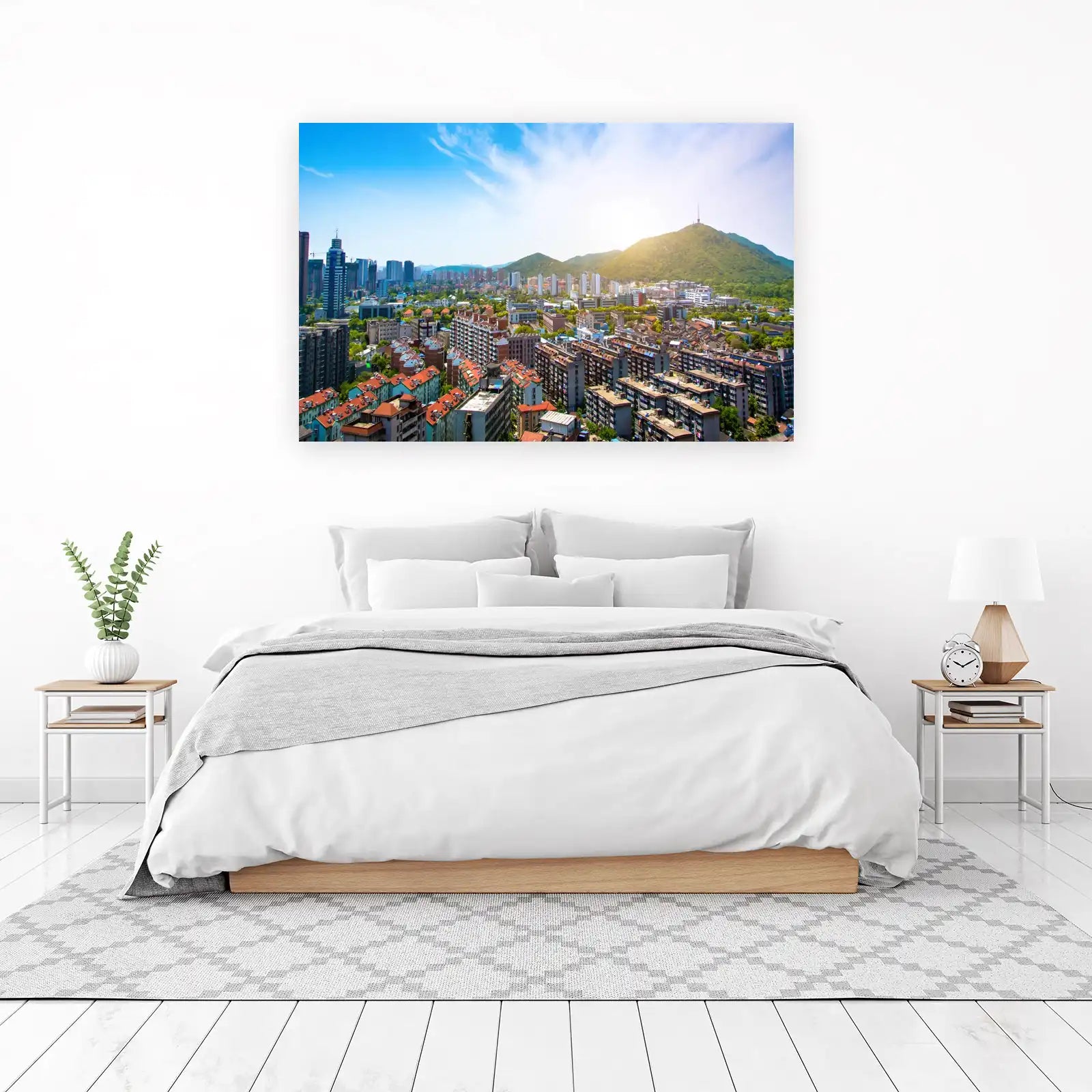 Urban Horizon Cityscape Wall Art