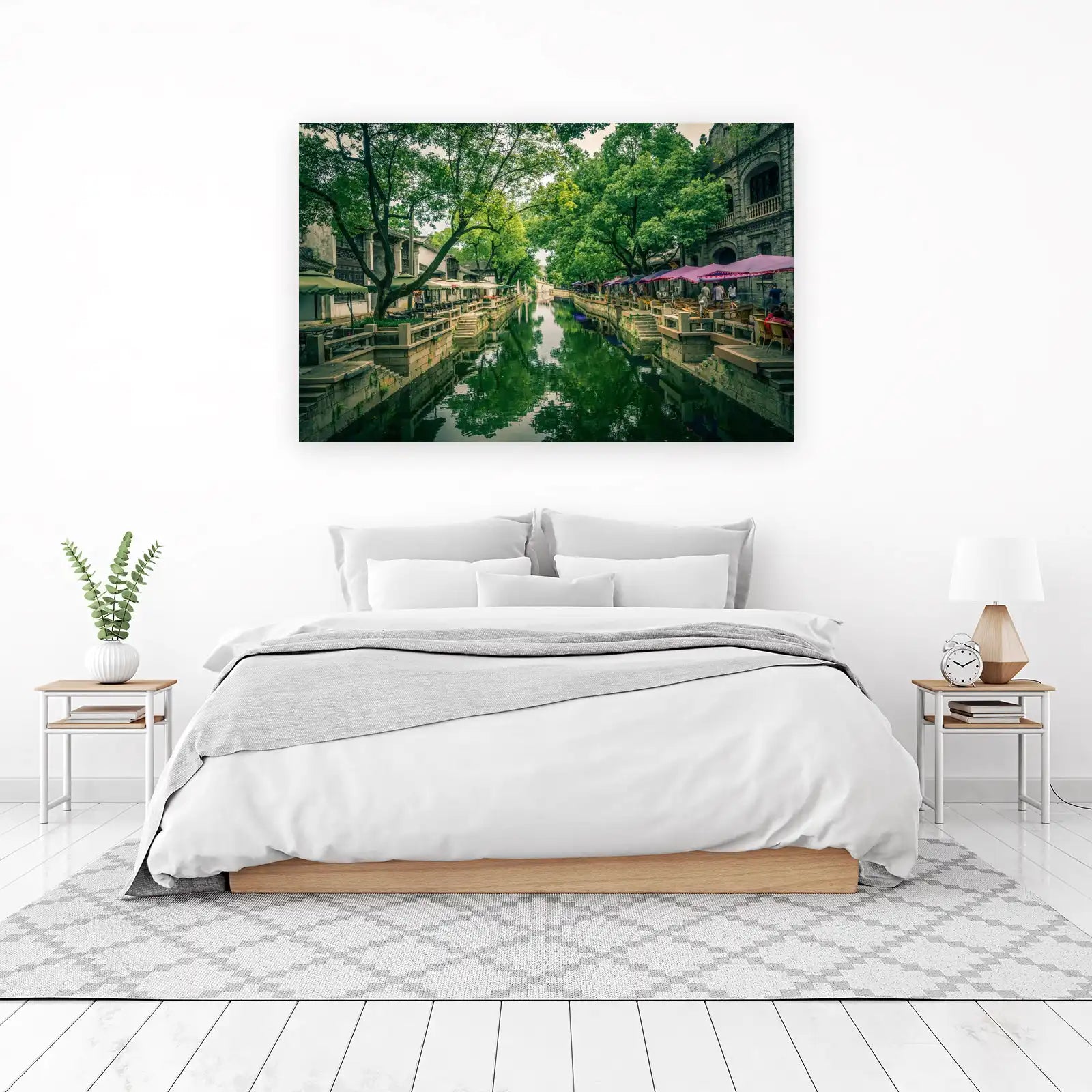 Tranquil Canal Serenity Wall Art