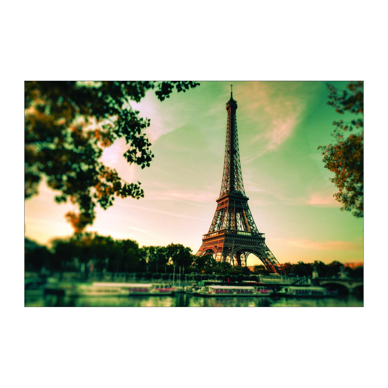 Eiffel Tower Paris Scenery Wall Art