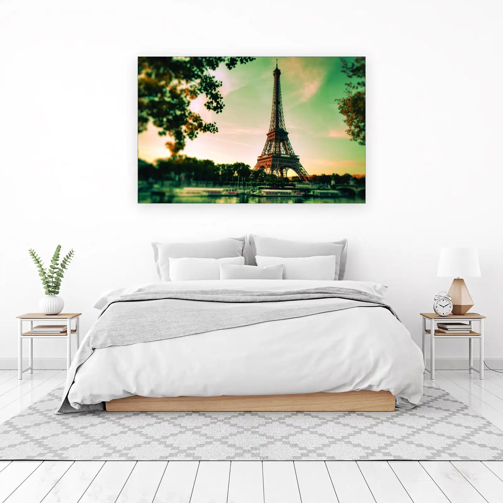Eiffel Tower Paris Scenery Wall Art