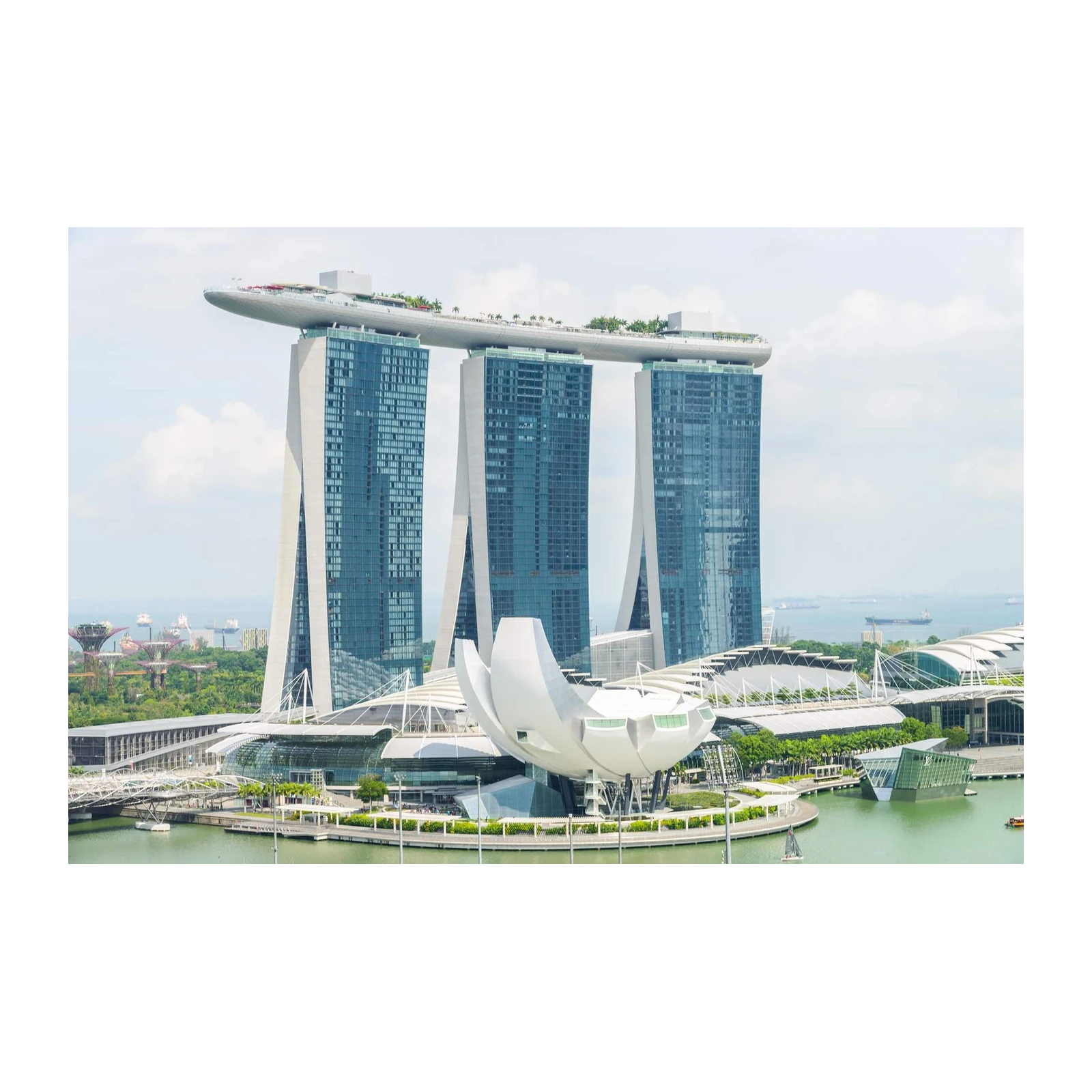 Iconic Marina Bay Sands Singapore Wall Art