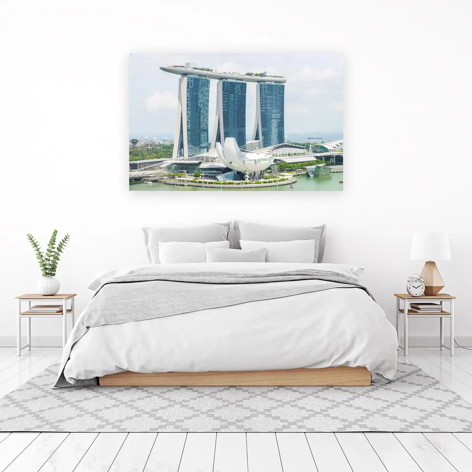 Iconic Marina Bay Sands Singapore Wall Art