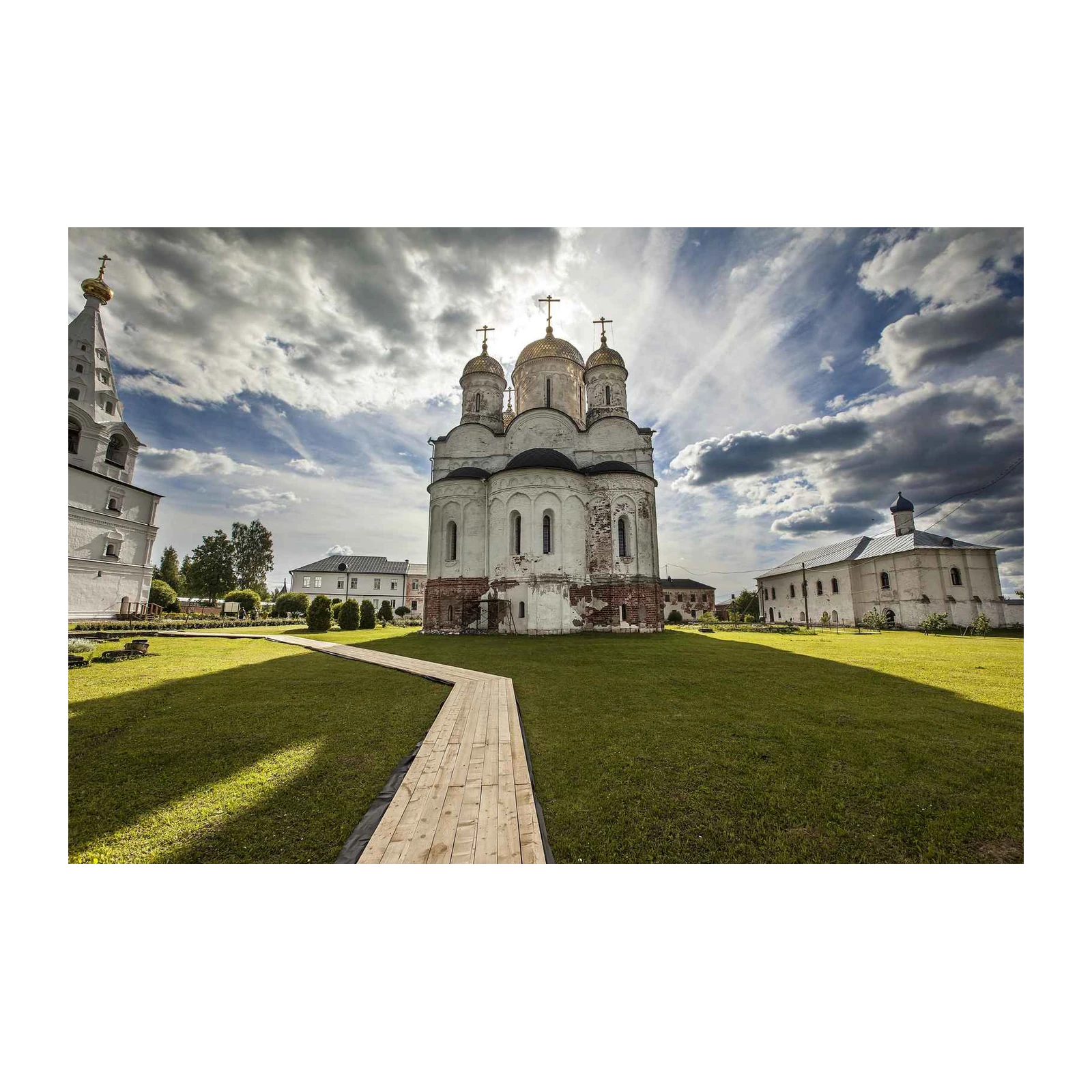 Historic Russian Monastery Wall Art