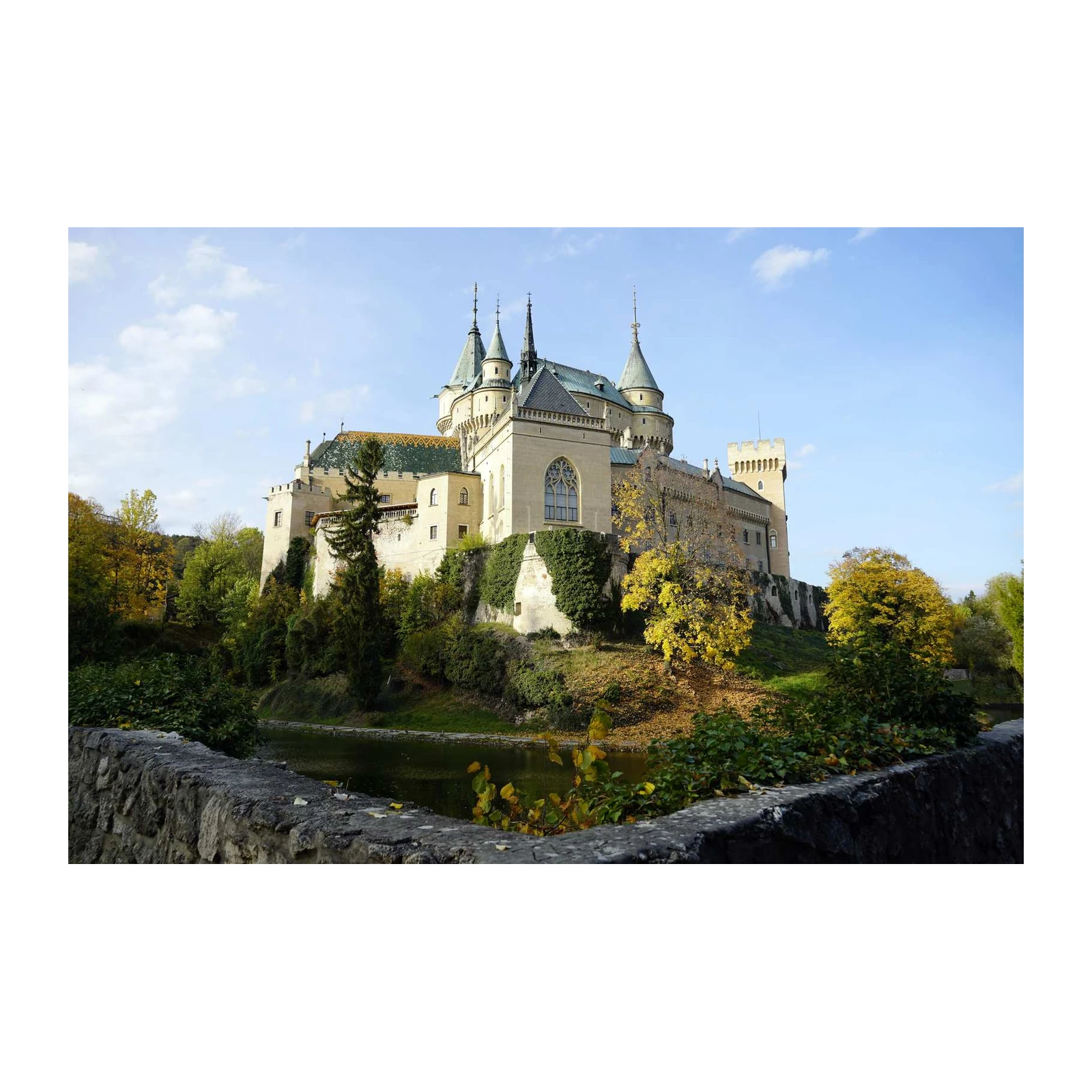 Enchanting Castle Landscape Wall Art