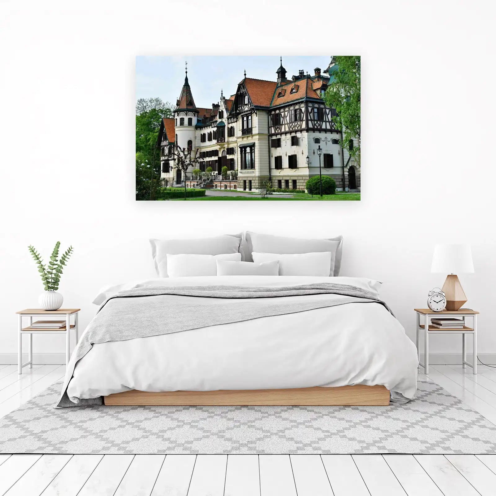 Majestic European Castle Wall Art Wall Art