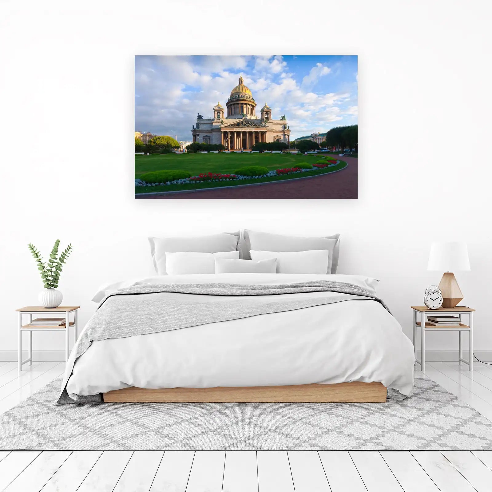 St. Petersburg Cathedral Golden Dome Wall Art